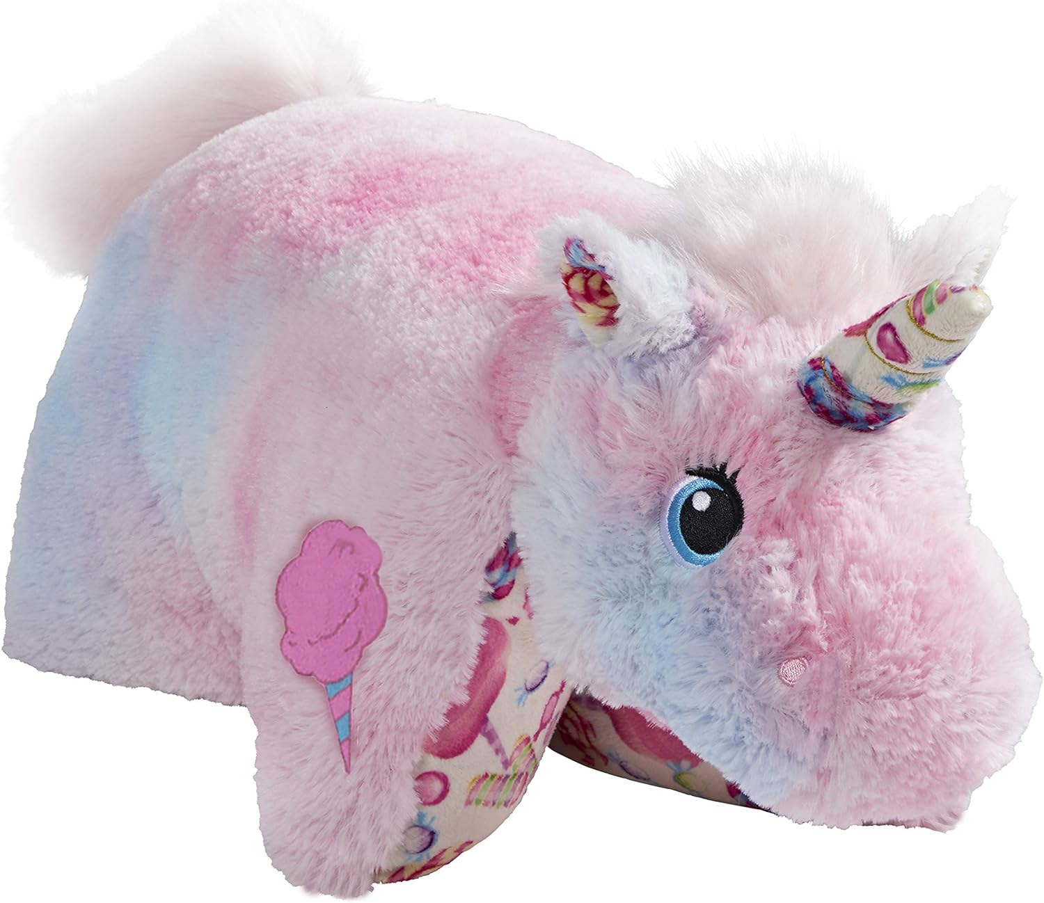Pillow Pets 18 Sweet Scented Cotton Candy Unicorn Plush Toy