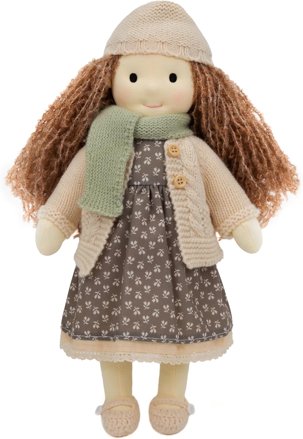 Waldorf Handmade Lenka Rag Doll - 12 Personalized Plush Toy