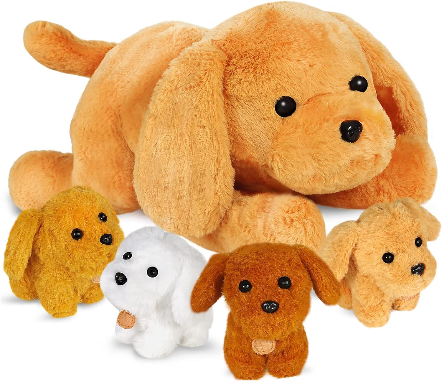 KMUYSL Puppy Plush Toy Set for Kids 3-8 Years