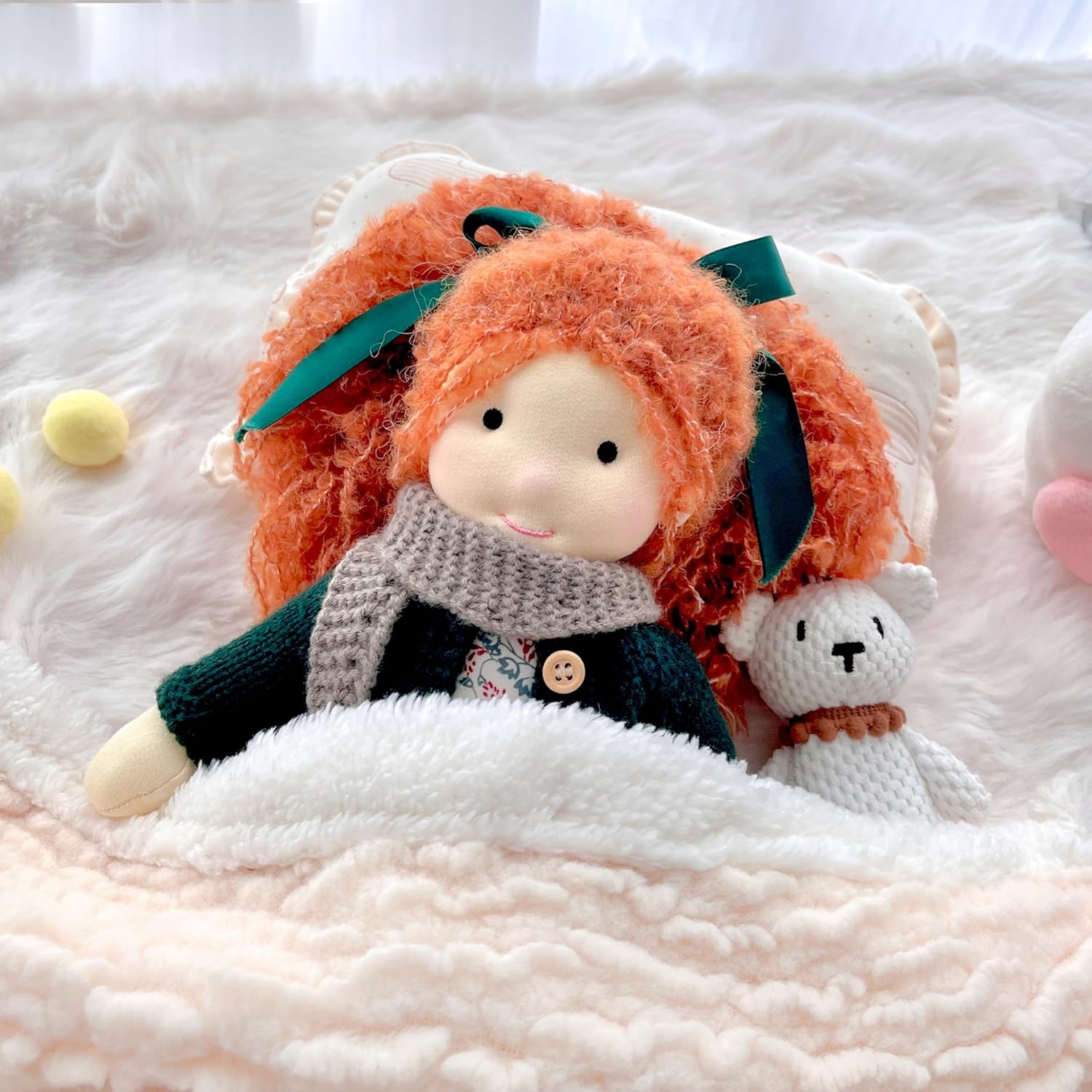 BlissfulPixie Handmade Waldorf Doll - Diana 12 1