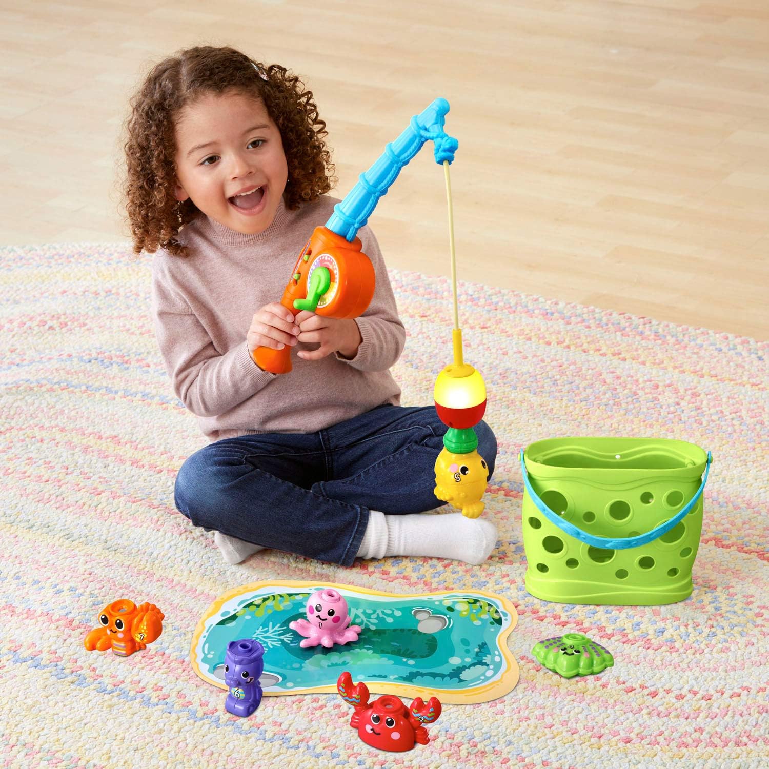VTech Jiggle and Giggle Fishing Set for Kids 1