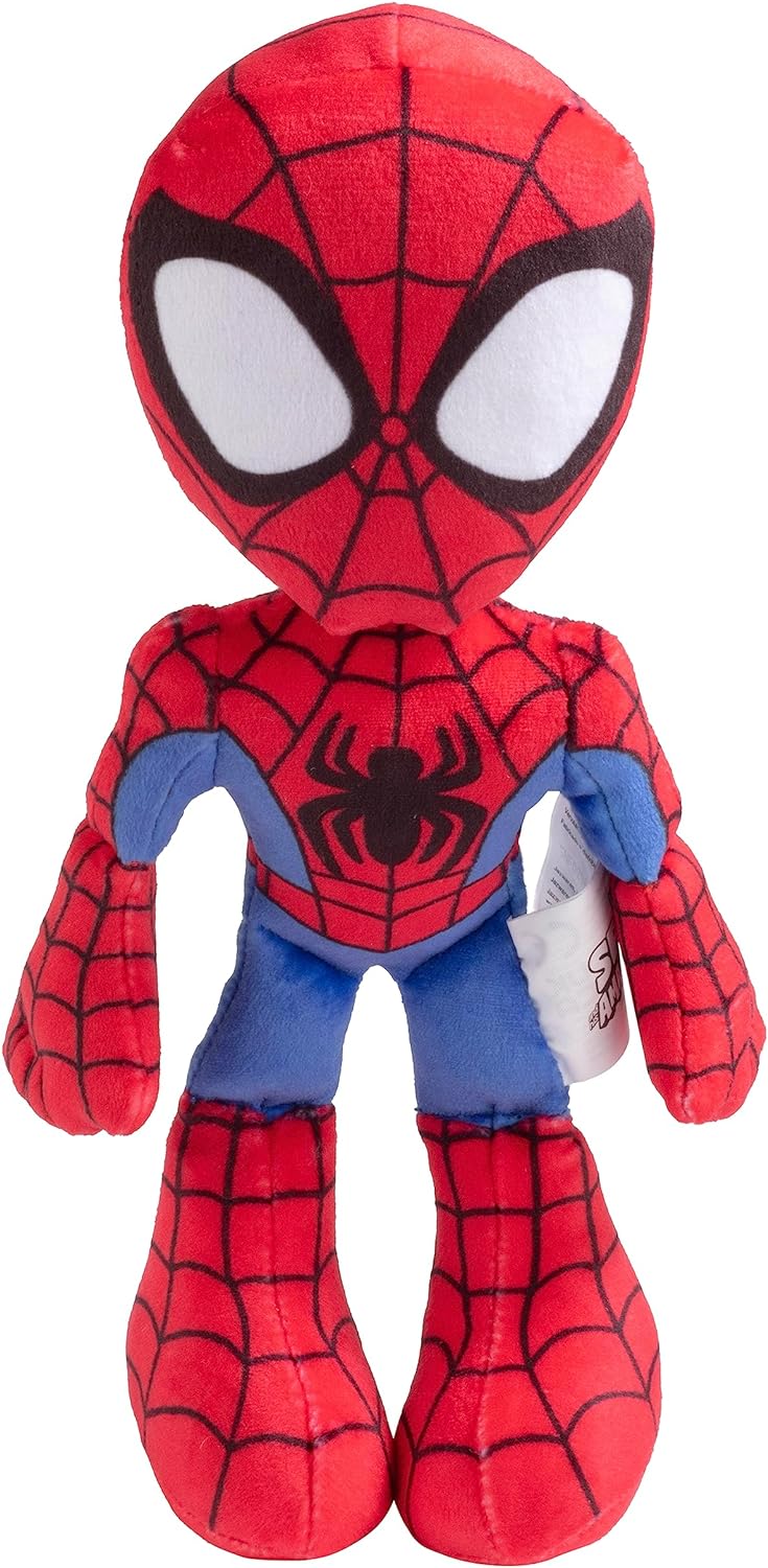 Marvel Spidey Plush Figure - 8 Inches Spider-Man Stuffed Animal Toy
