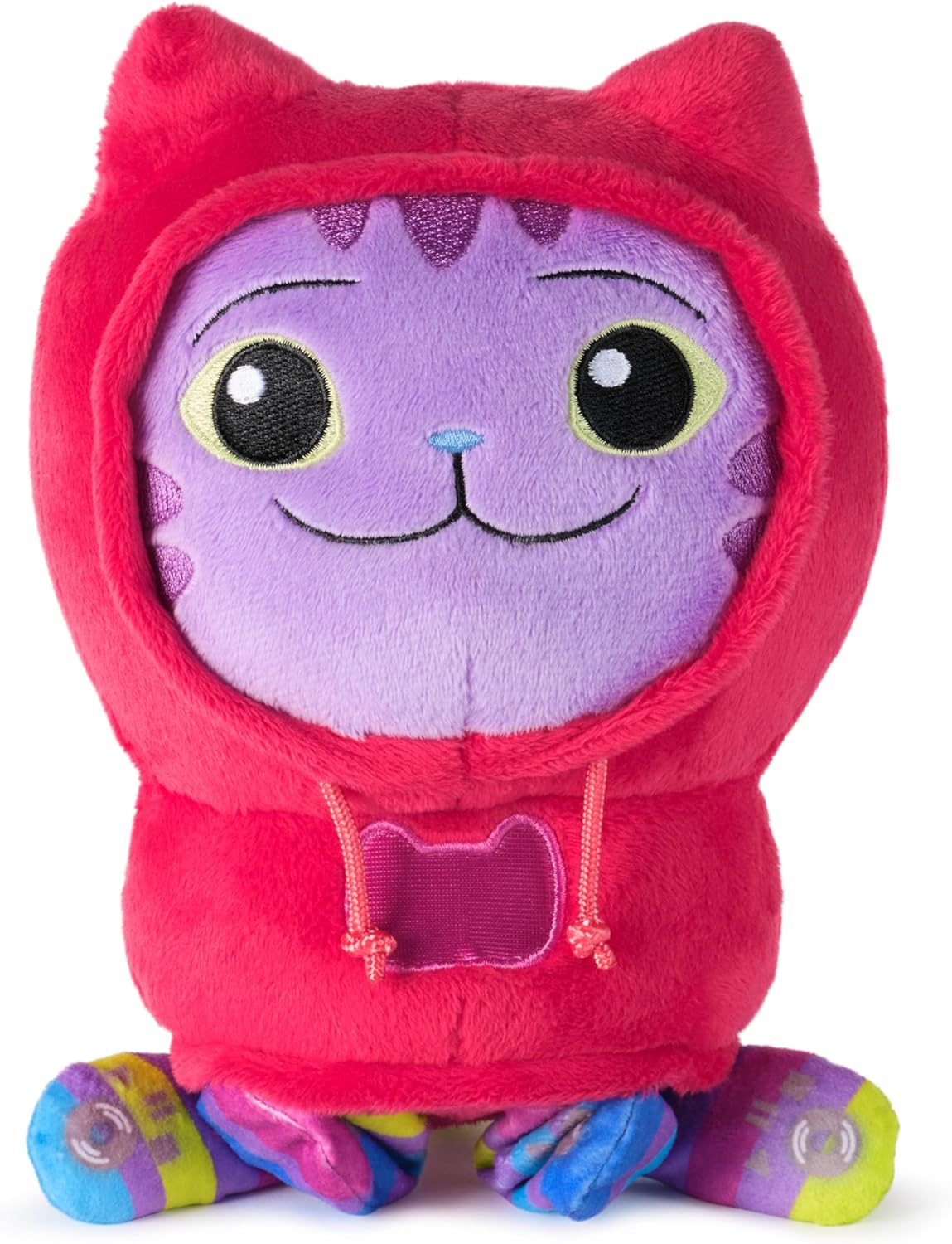 Gabbys Dollhouse DJ Catnip Plush Toy 10-Inch Move Groove Stuffed Animal