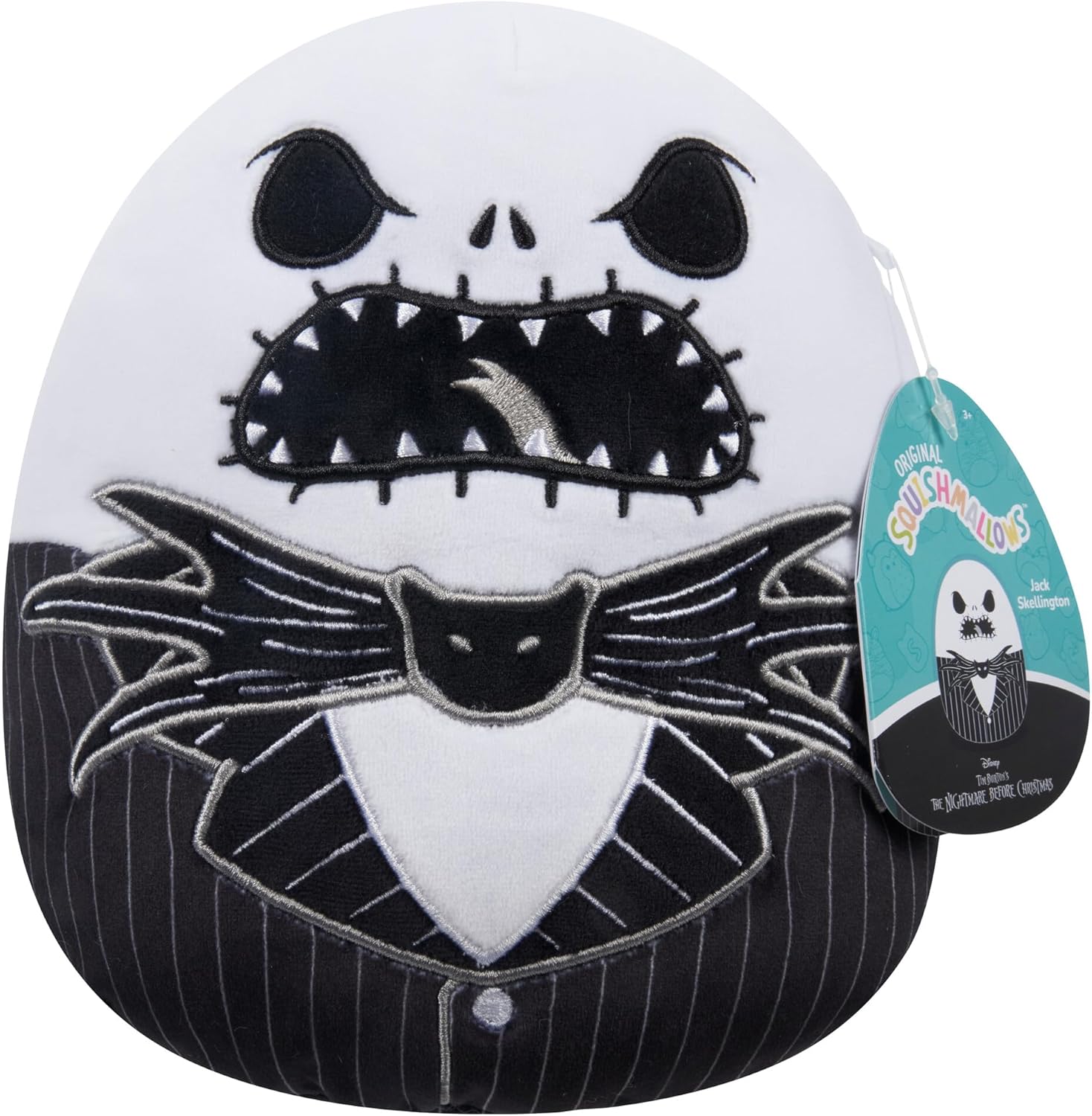 Squishmallows 8-Inch Jack Skellington Plush