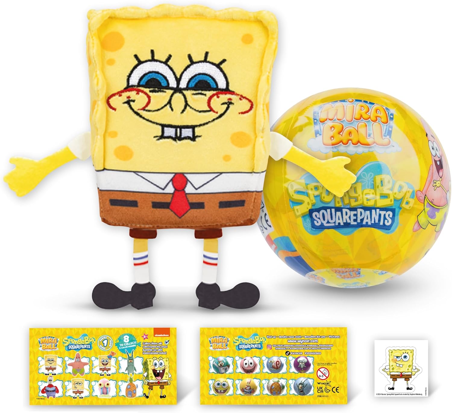 MiraBall SpongeBob Squarepants 3-in-1 Surprise Blind Box