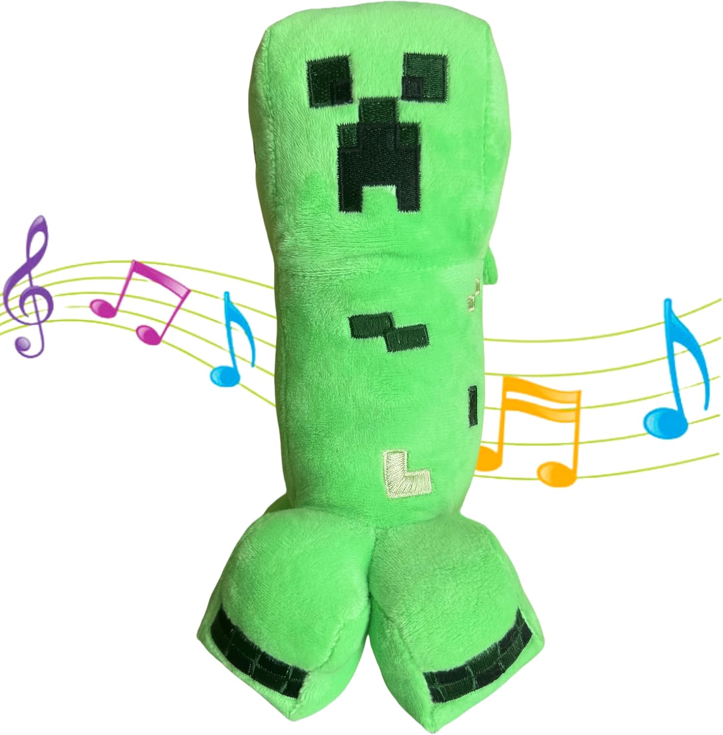 10-inch Song Voice Musical Creeper Plush Toy