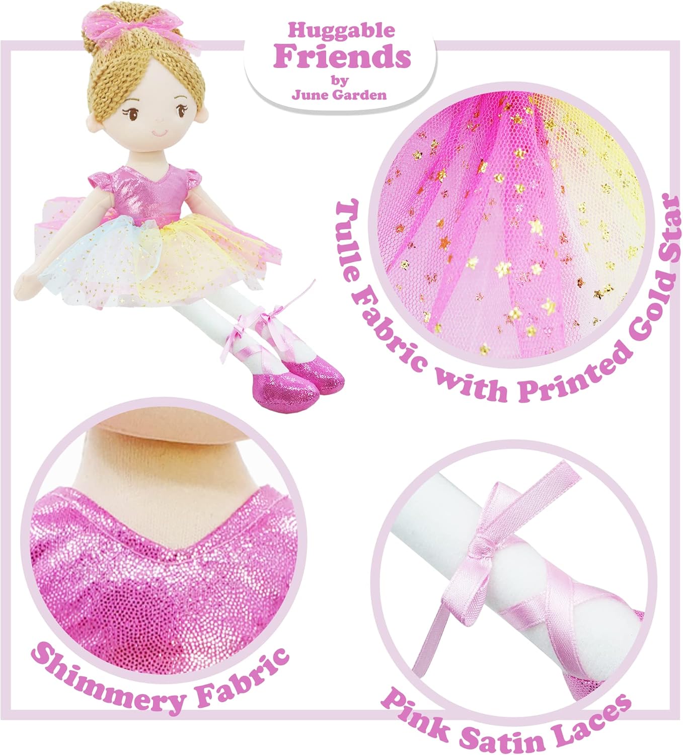 June Garden 16 Ballerina Princess Polina Plush Doll