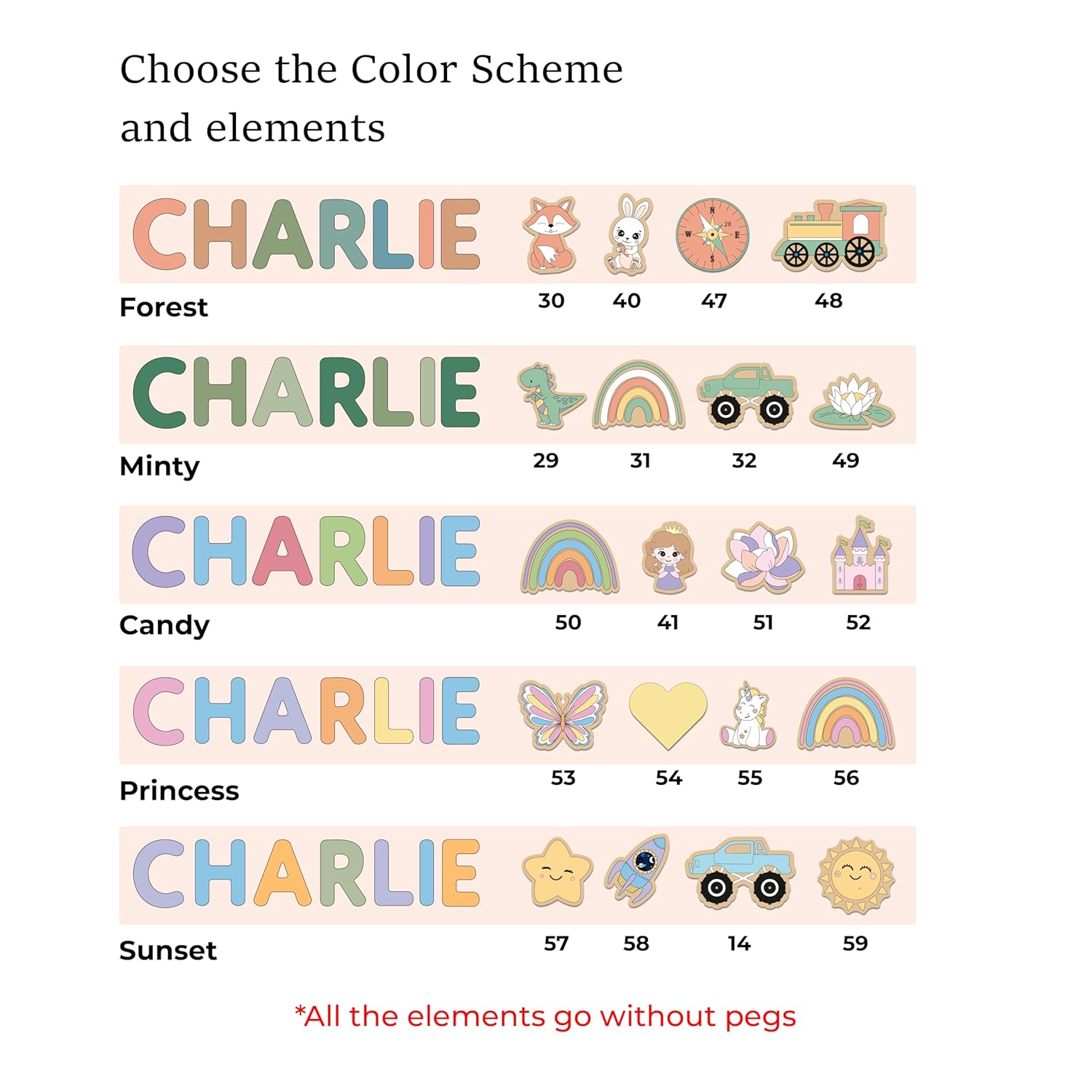 Personalized Name Puzzle for Kids and Babies