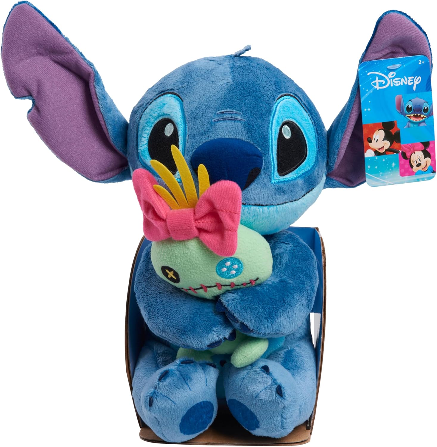 Disney Classics Lil Friends Stitch Plush Toy Ages 2 Up