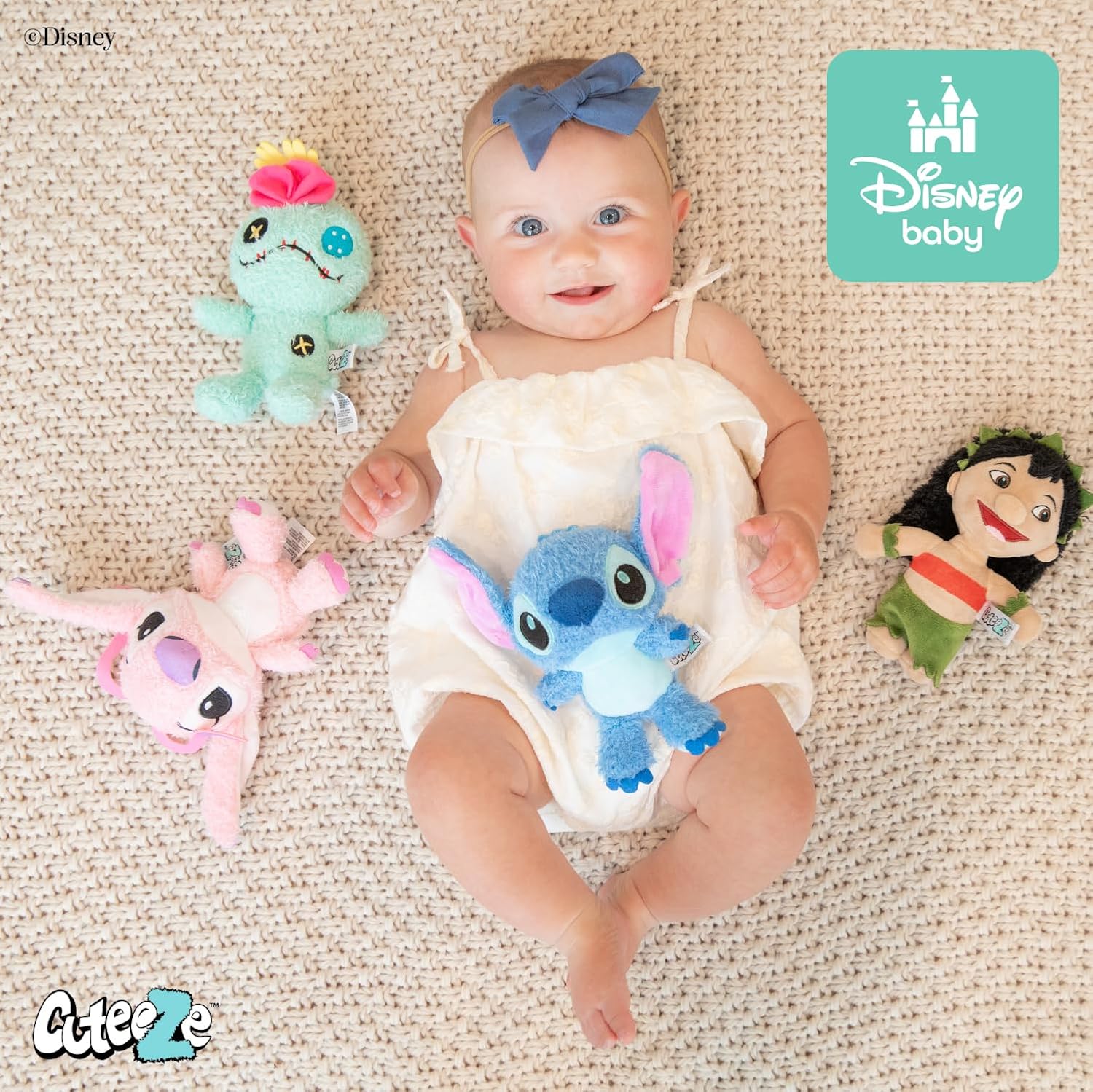 KIDS PREFERRED Disney Baby Lilo Stitch Plush Set 1