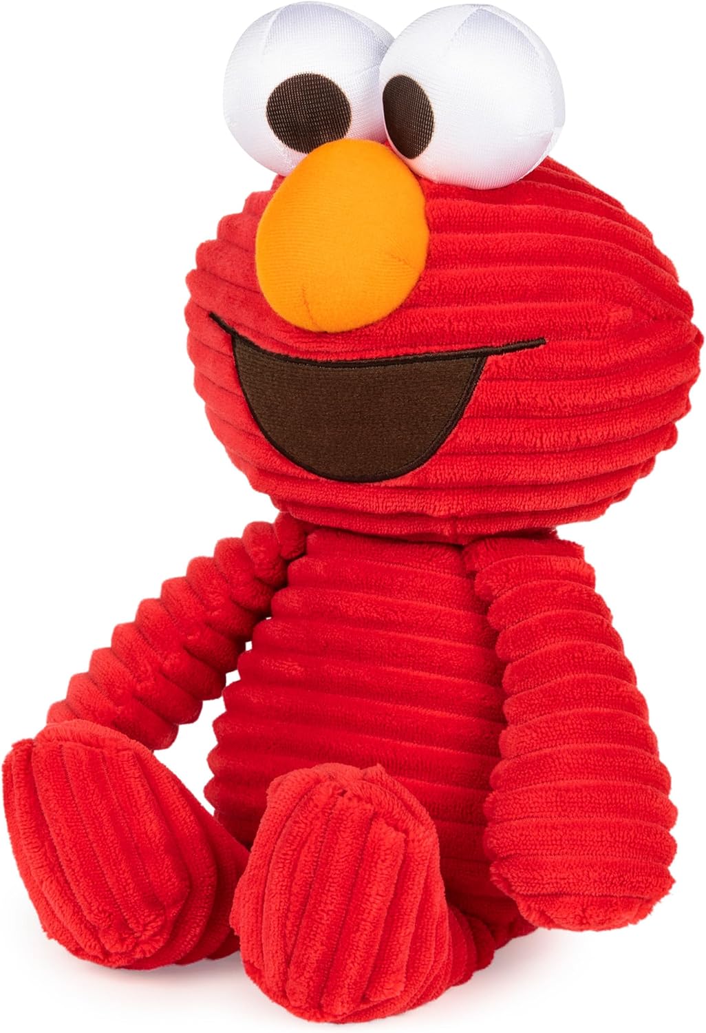 GUND Sesame Street Elmo Cuddly Corduroy Plush Toy 105