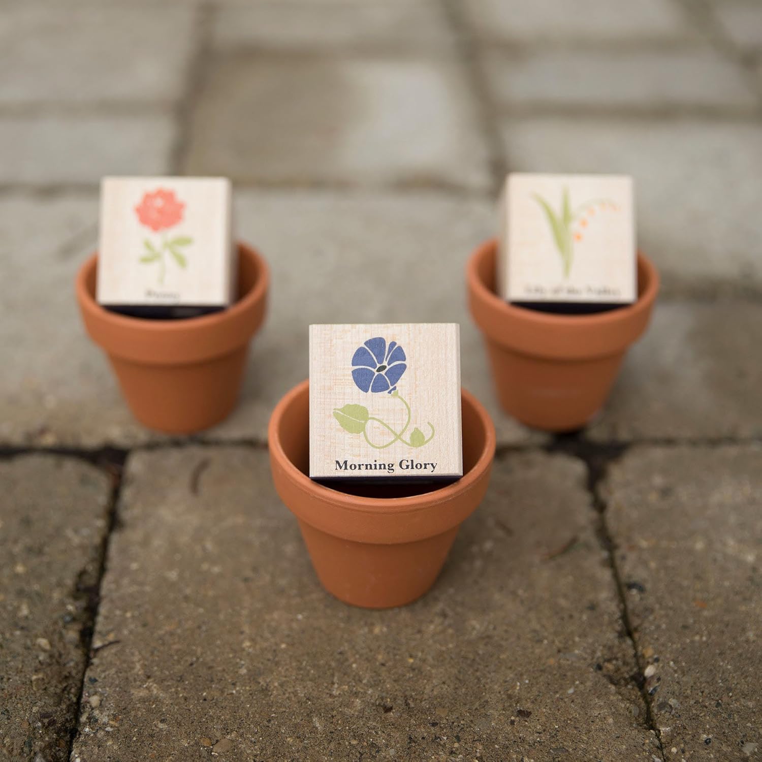 Uncle Goose Flower Blocks - Made in The USA