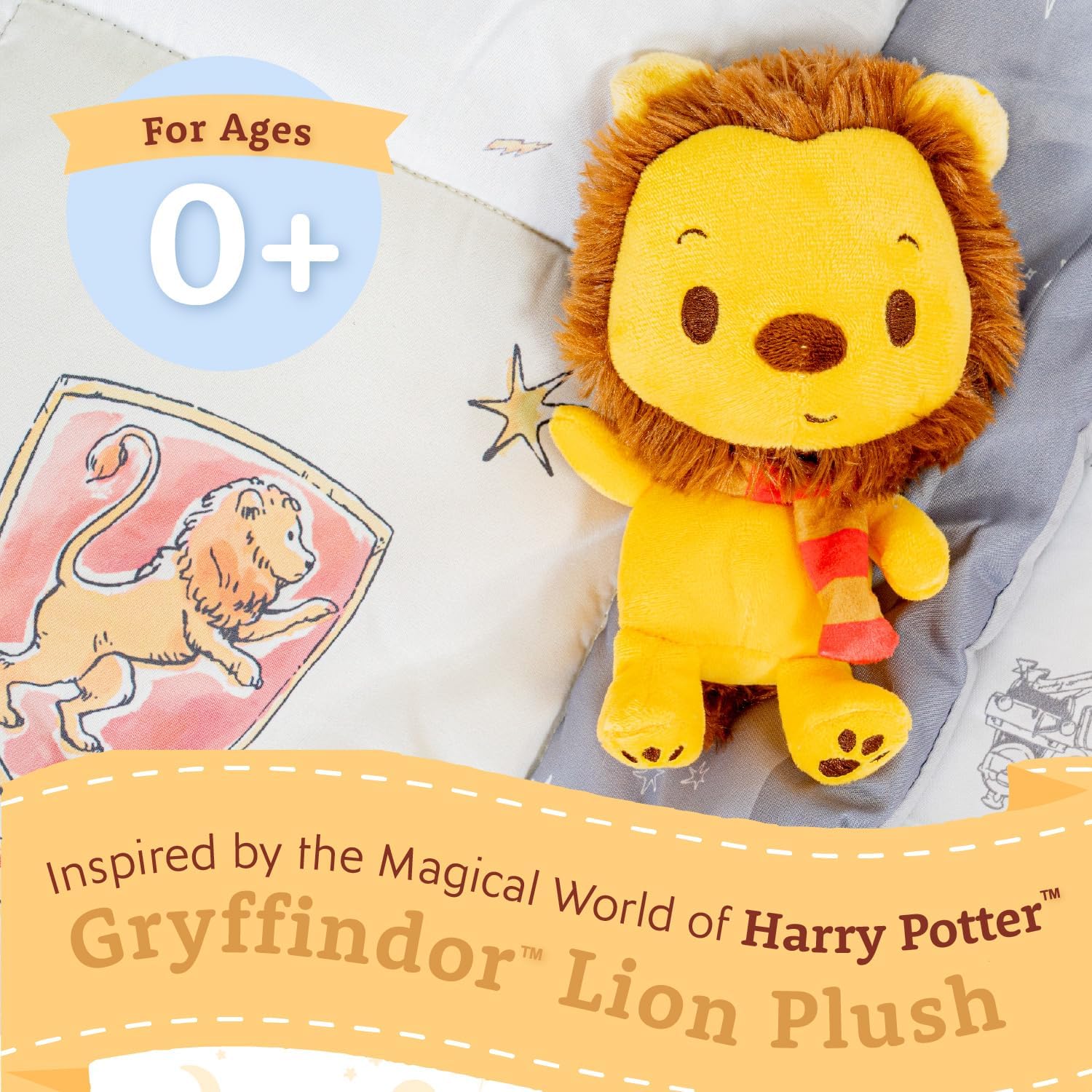 Harry Potter Gryffindor Lion Plush Stuffed Animal 6 Inches