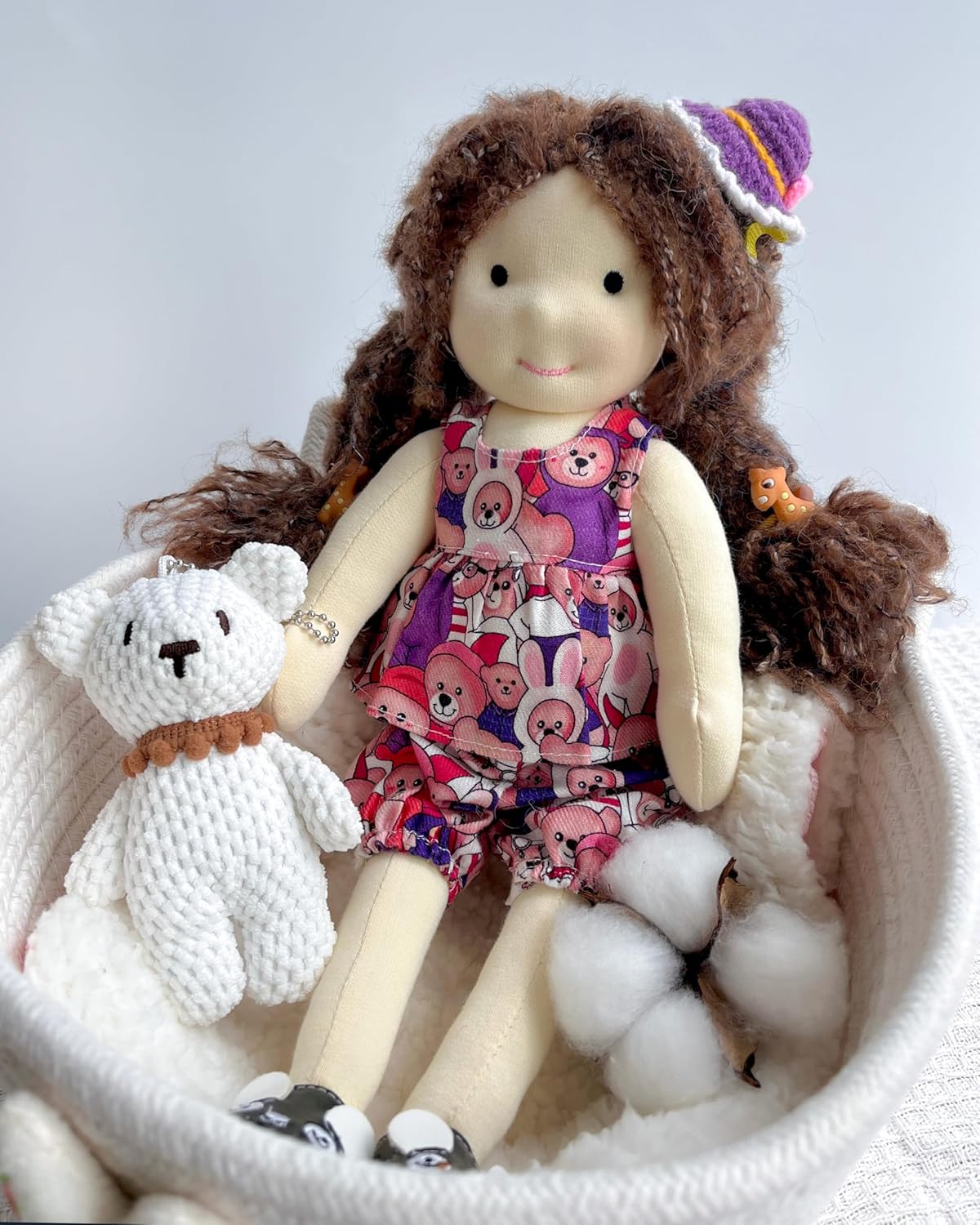 BlissfulPixie Waldorf Doll - 12 Alice Personalized Rag Doll
