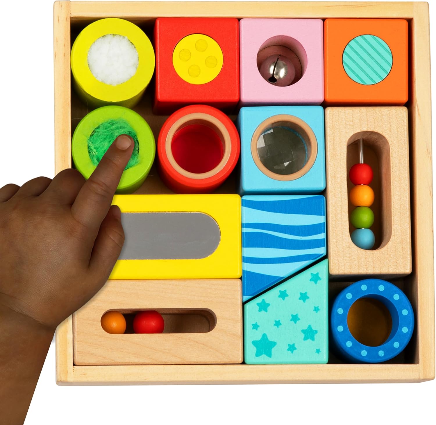 Julian Luca Sensory Fun Blocks Montessori Toy