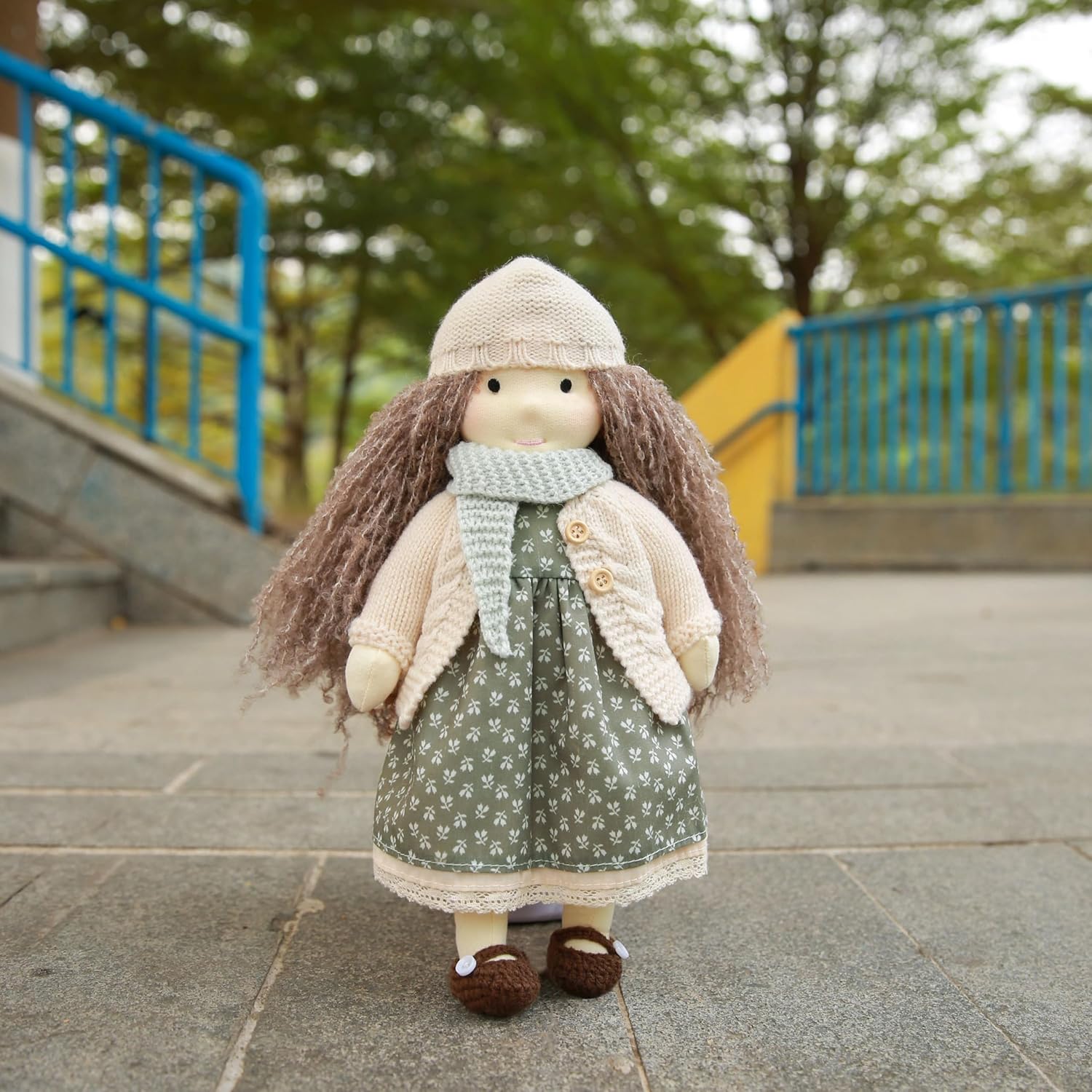 Waldorf Handmade Lenka Rag Doll - 12 Personalized Plush Toy