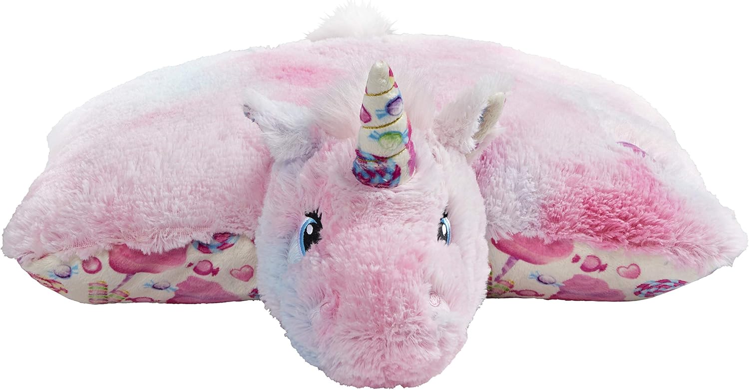 Pillow Pets 18 Sweet Scented Cotton Candy Unicorn Plush Toy