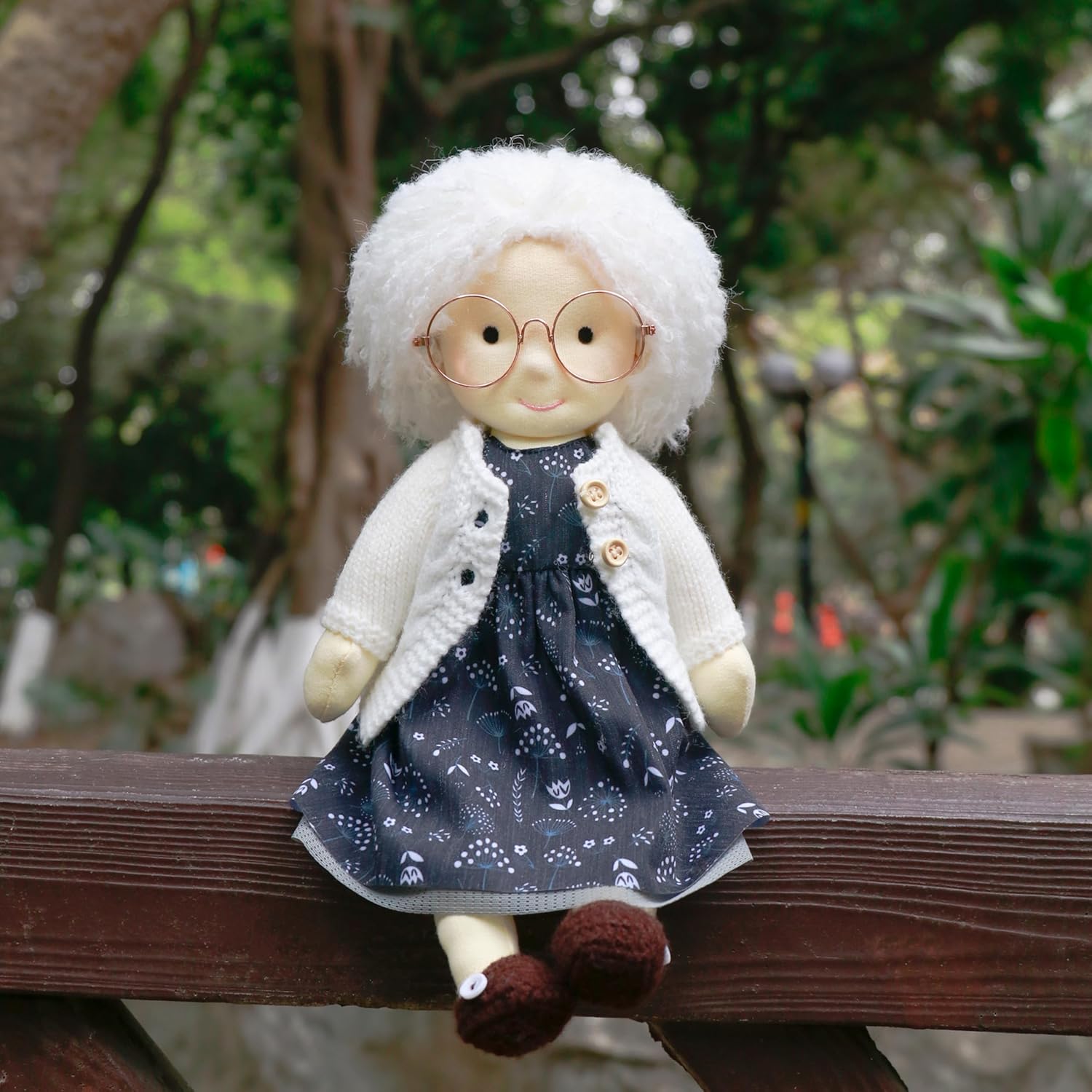 Handmade Soft Girl Rag Doll - Ella 12 for Kids