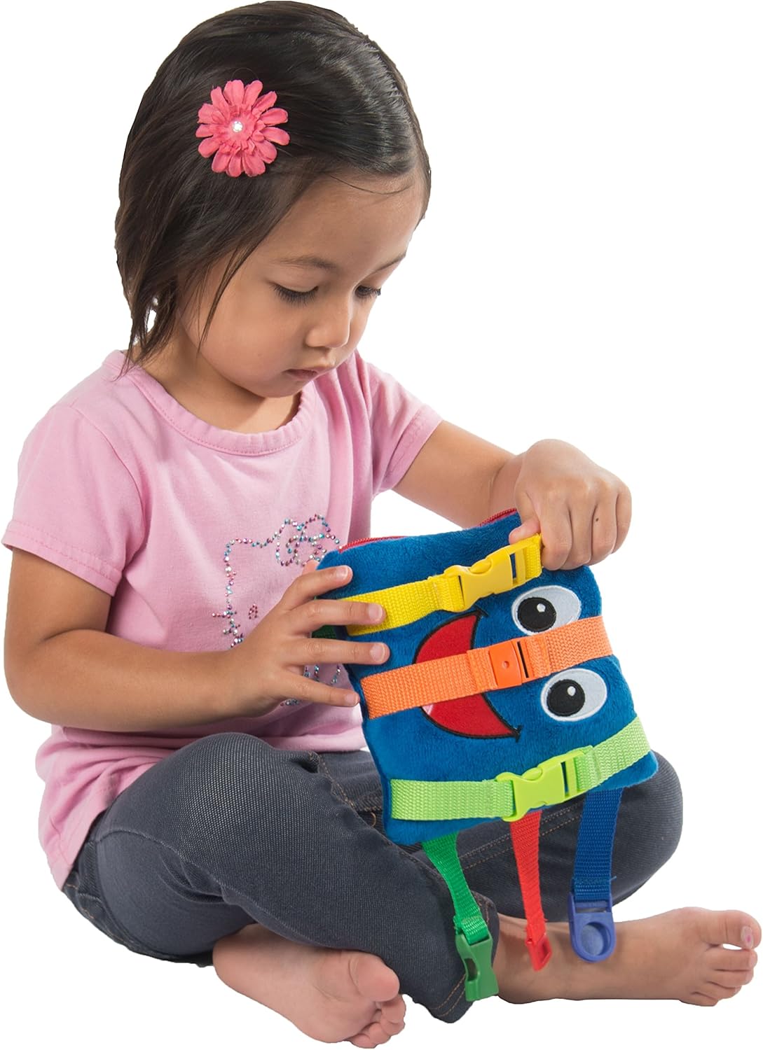 Buckle Toys Boomer Square Learning Toy for Toddlers
