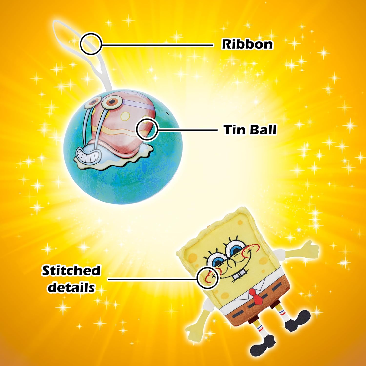 MiraBall SpongeBob Squarepants 3-in-1 Surprise Blind Box