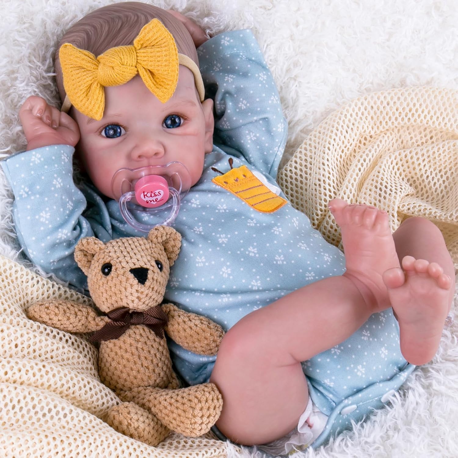 Aori Reborn Baby Doll Girl 20 Inch Realistic Handmade