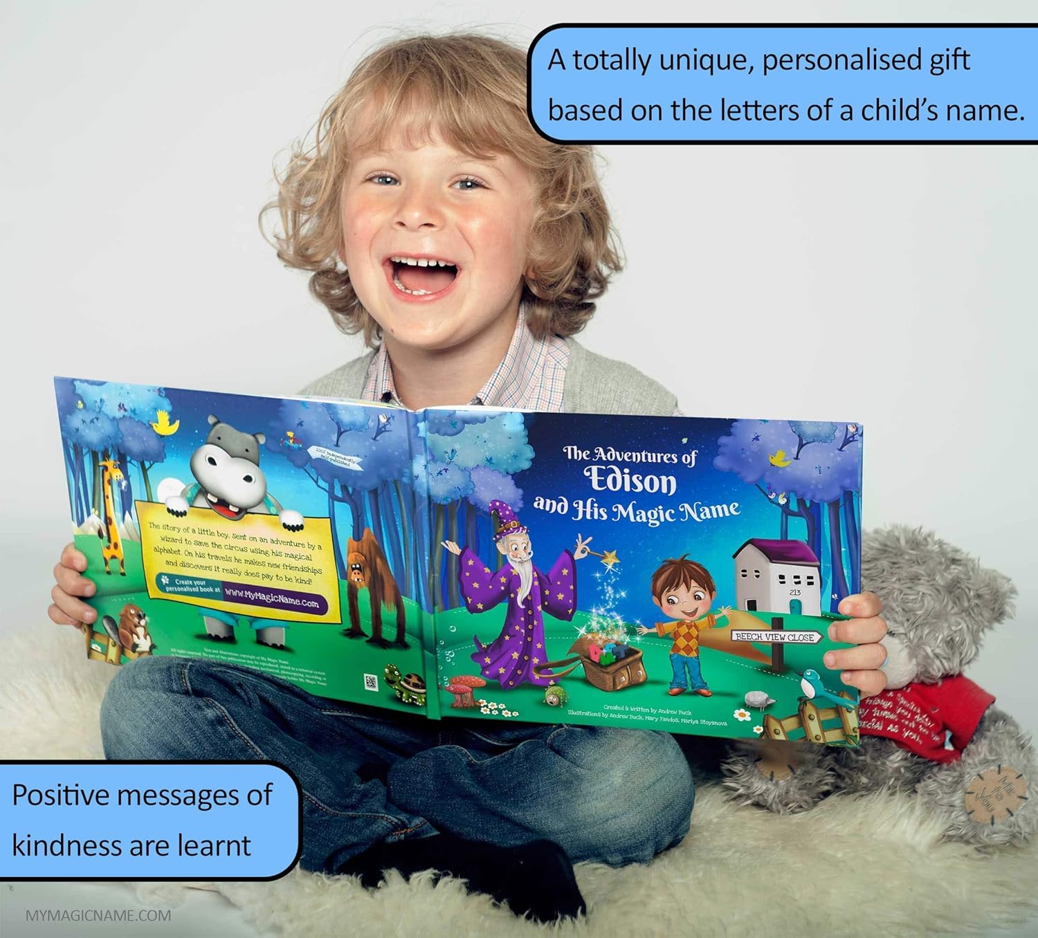 Personalized Magic Story Picture Book for Kids
