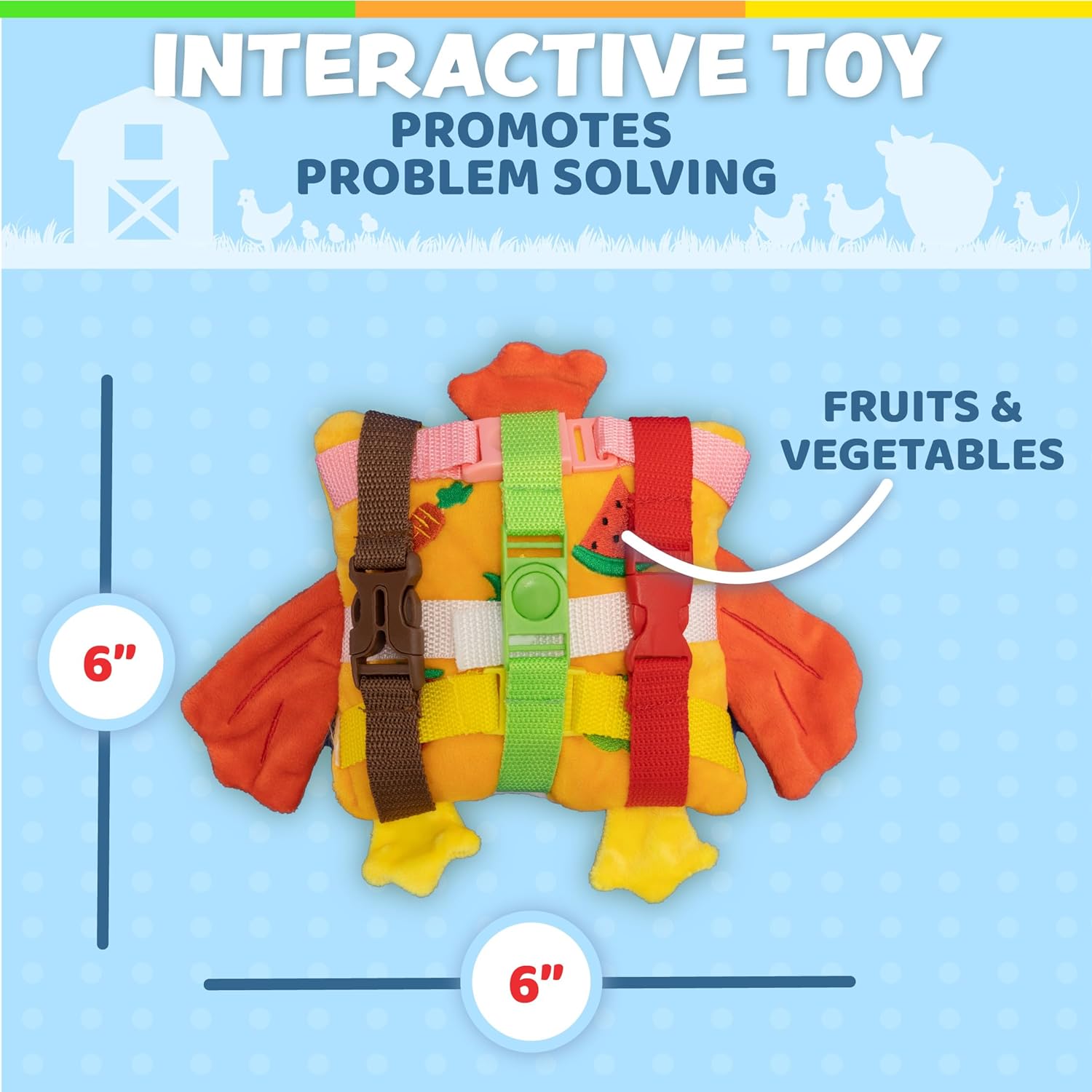 Buckle Toys - BokBok Chicken Learning Toy 1