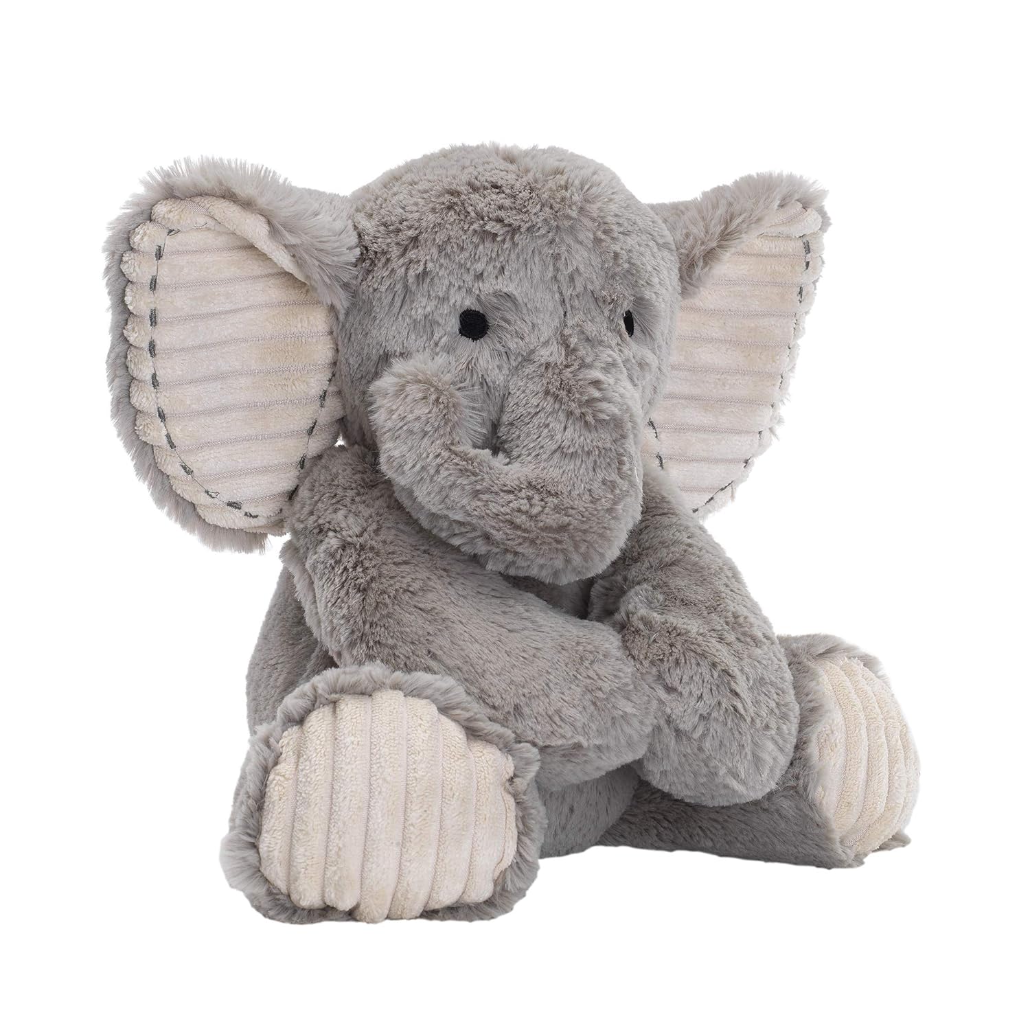 Lambs Ivy Gray Plush Elephant Stuffed Animal Toy - Jett 1