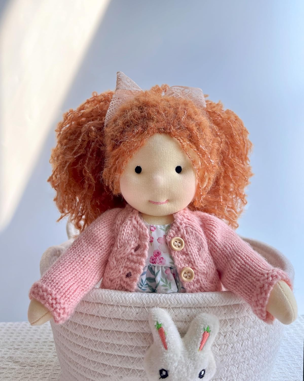 Handmade Waldorf Doll Elsee 12 Soft Plush Stuffed Animal