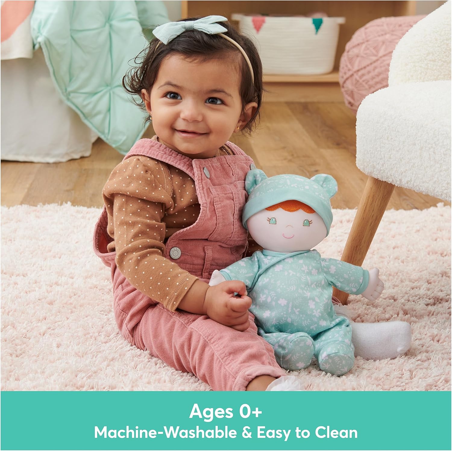 GUND Sustainable Baby Doll 12 Plush with Recycled Materials