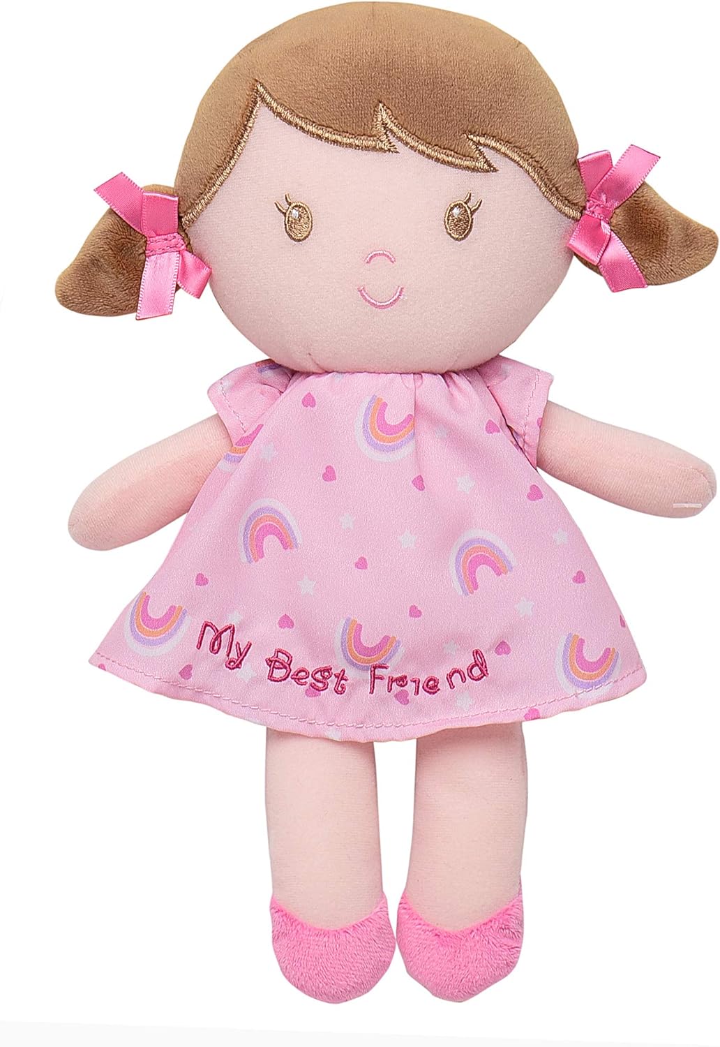 Baby Starters Plush Snuggle Buddy Doll Dorie 11 Inch