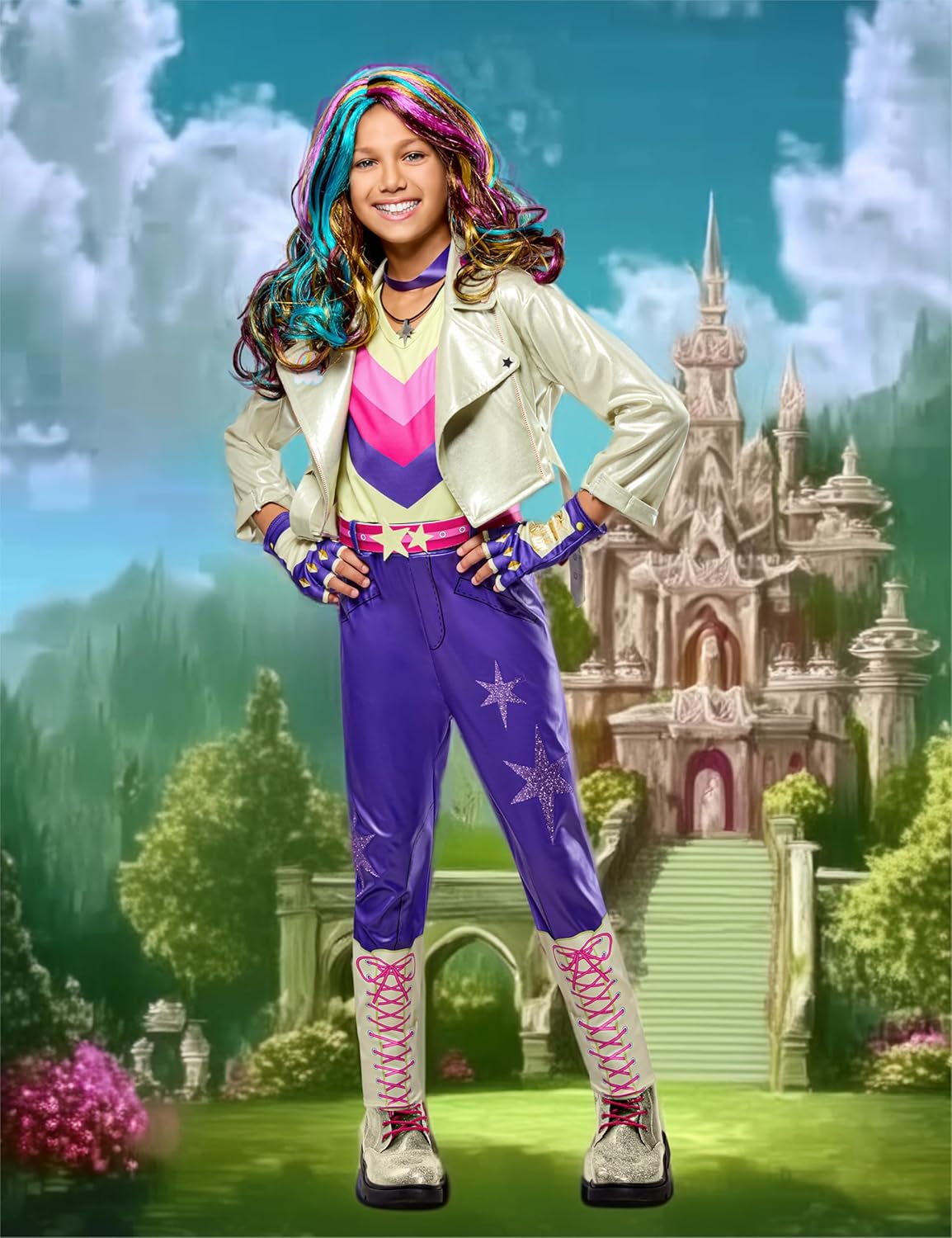 Rubies Unicorn Academy Sophia Costume Jumpsuit 1