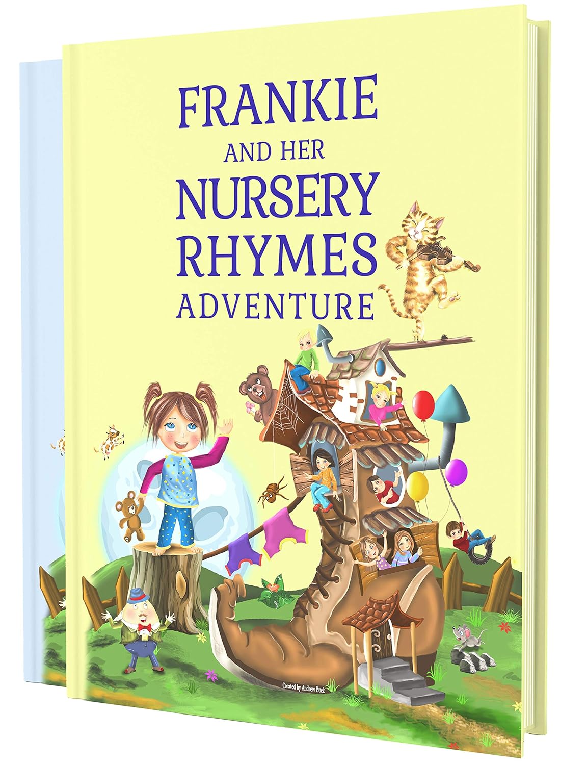 Personalized Nursery Rhymes Book for Babys First Birthday