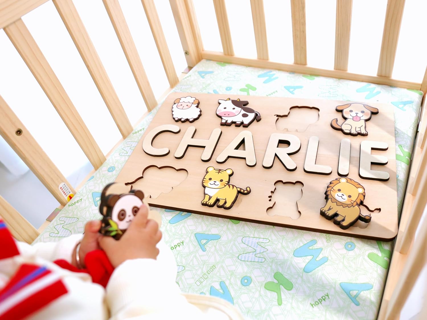Personalized Wooden Name Puzzles for Kids