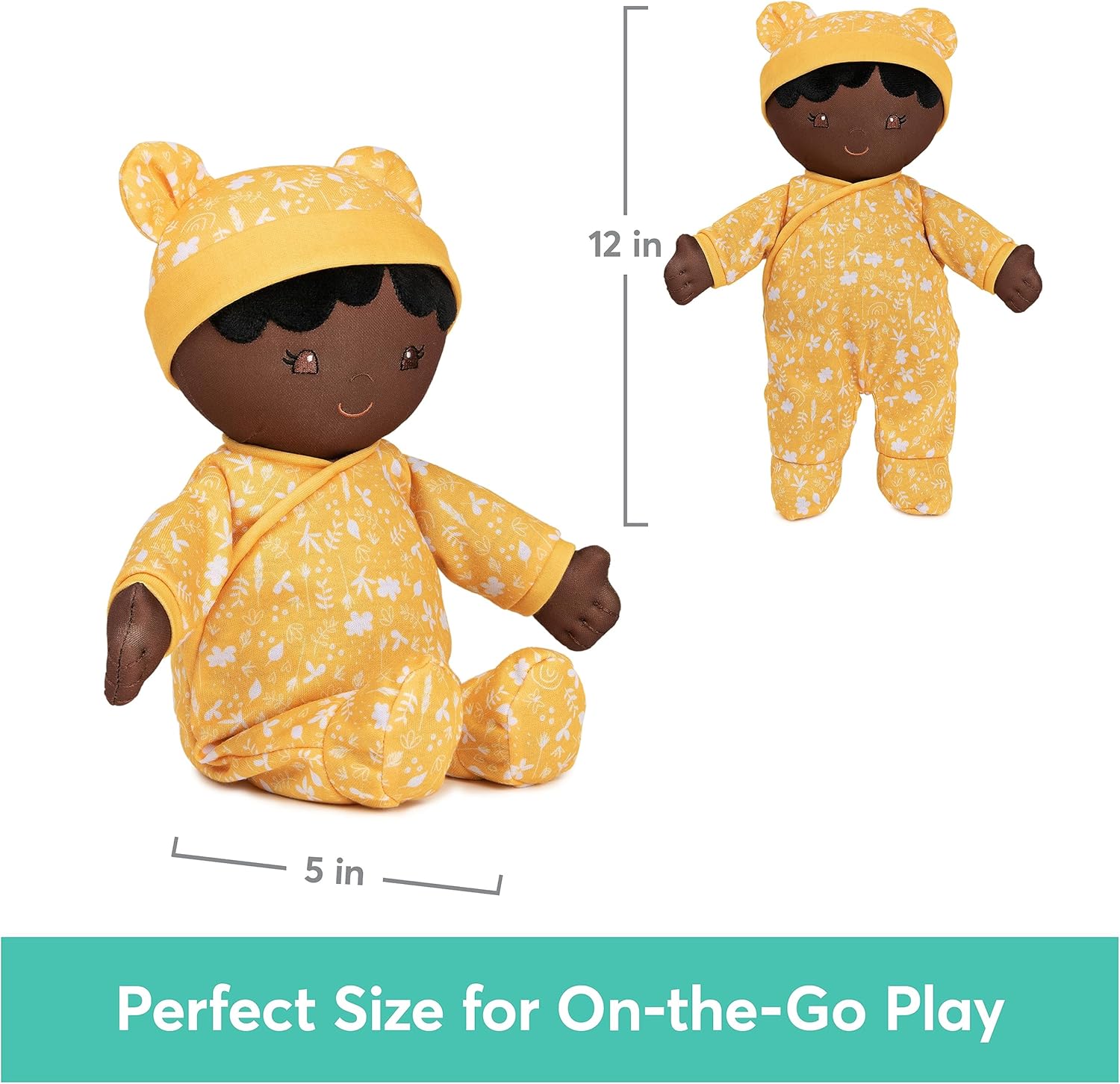 GUND Baby Sustainable Plush Doll 12 Yellow
