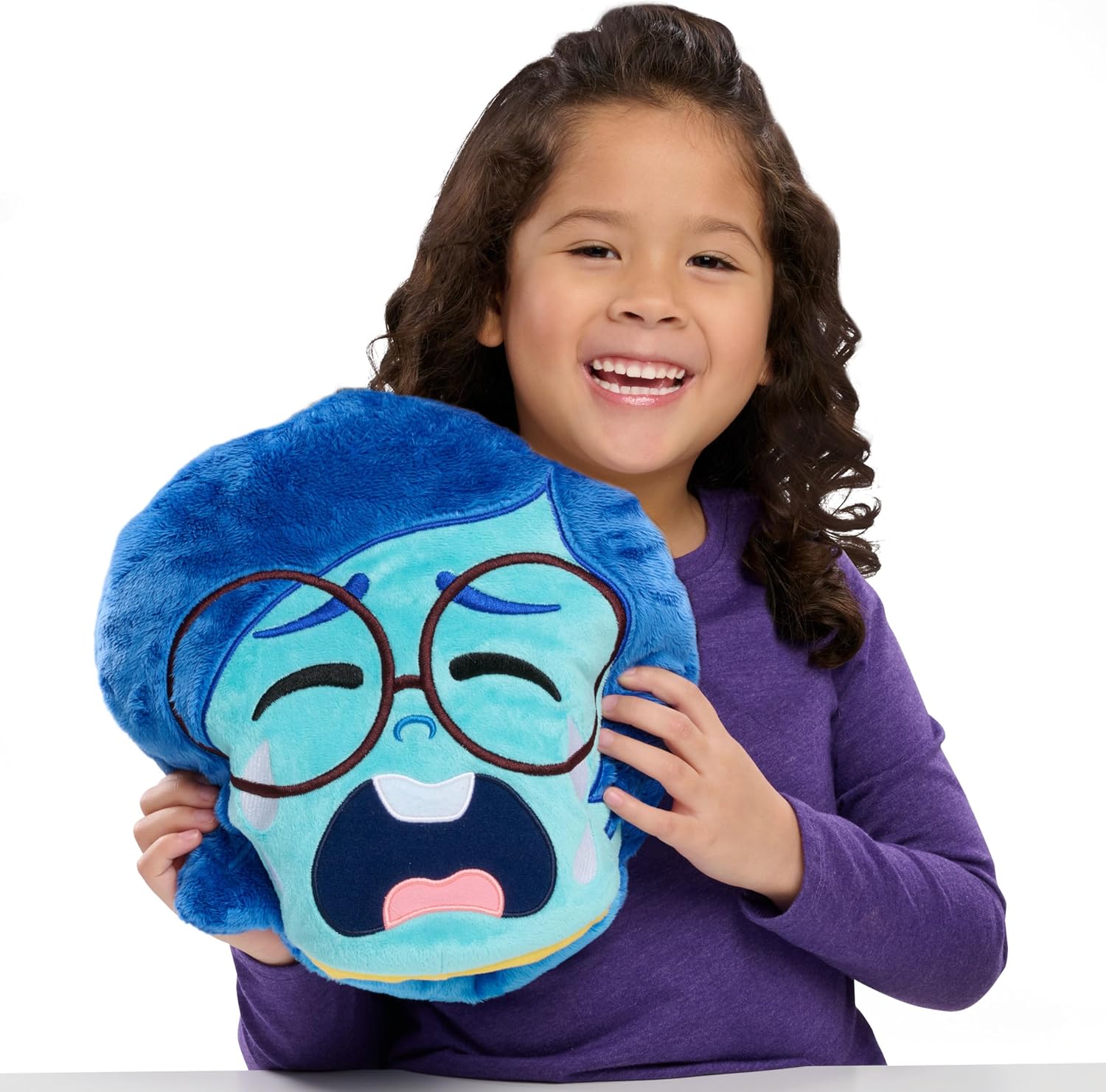 Inside Out 2 Flip-A-Mood JoySad Reversible Plush