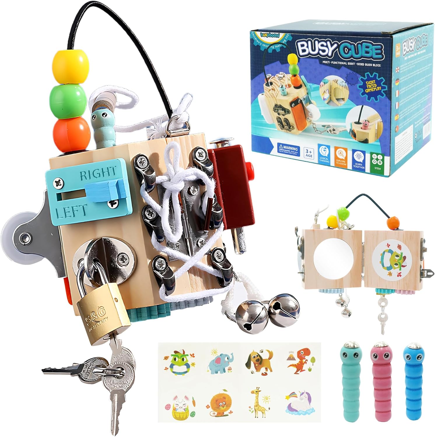 Ark Miido 15-in-1 Busy Cube for Kids