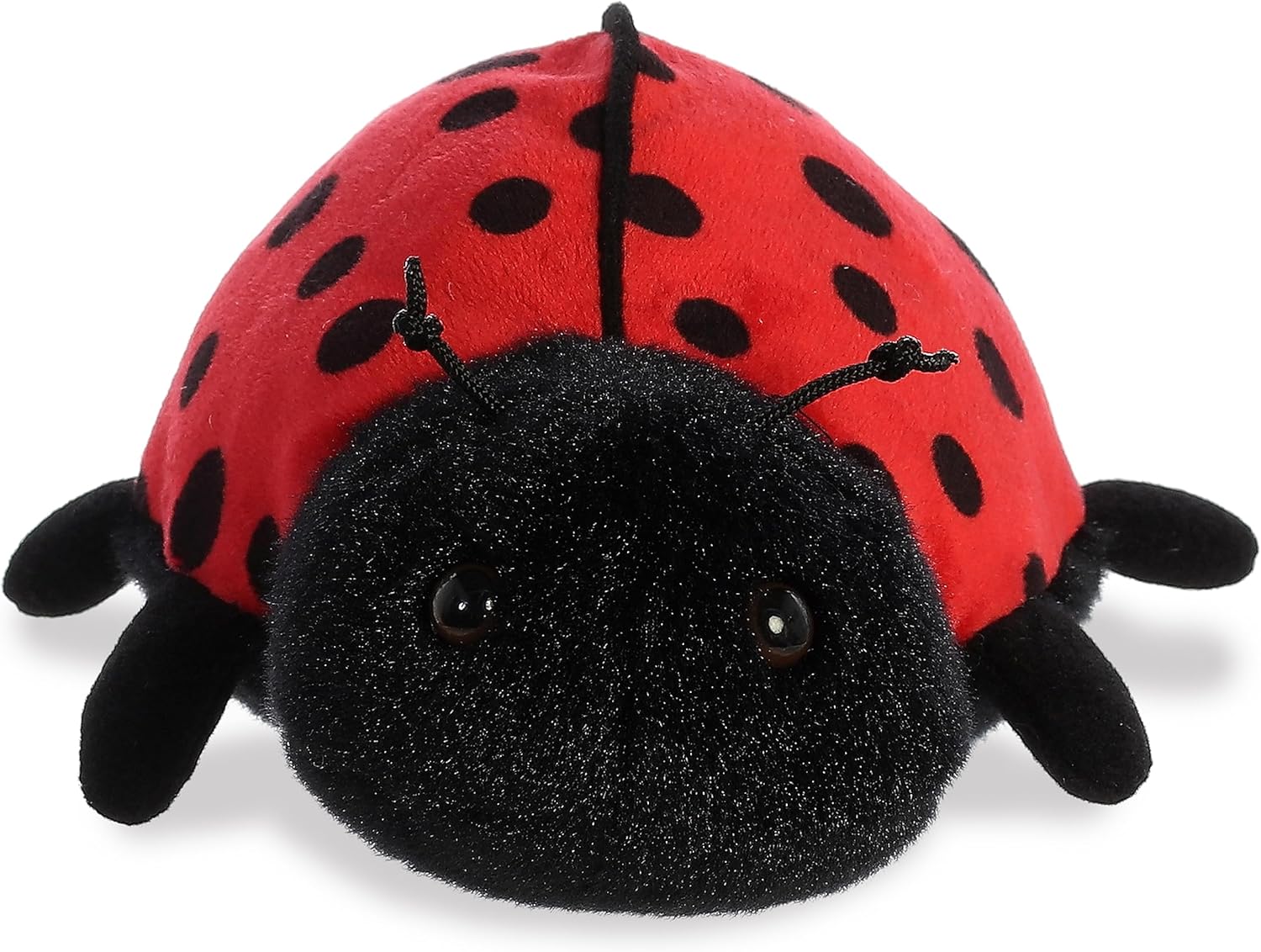 Aurora Adorable Mini Flopsie Ladybug Stuffed Animal Red 8 Inches 1