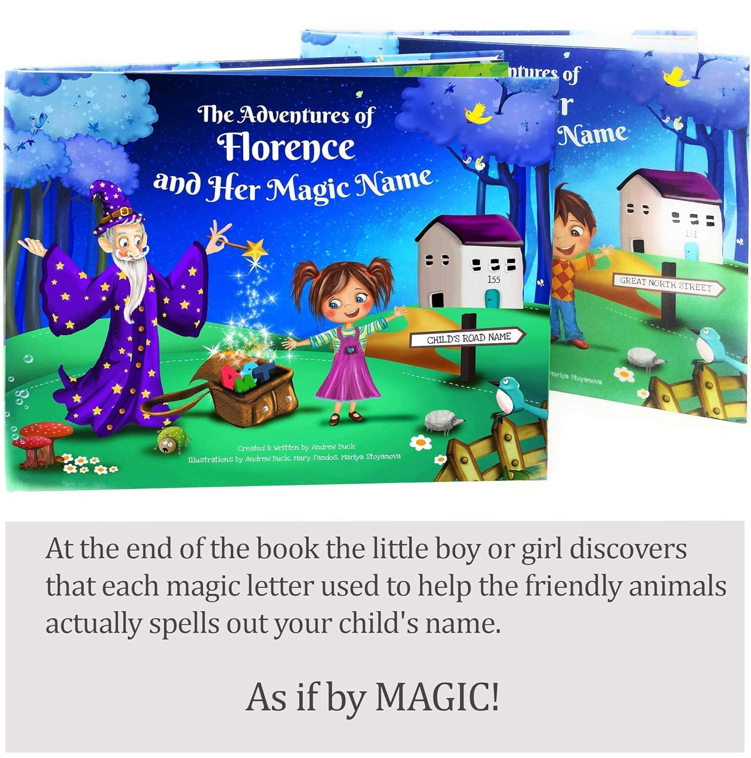 Personalized Magic Story Picture Book for Kids