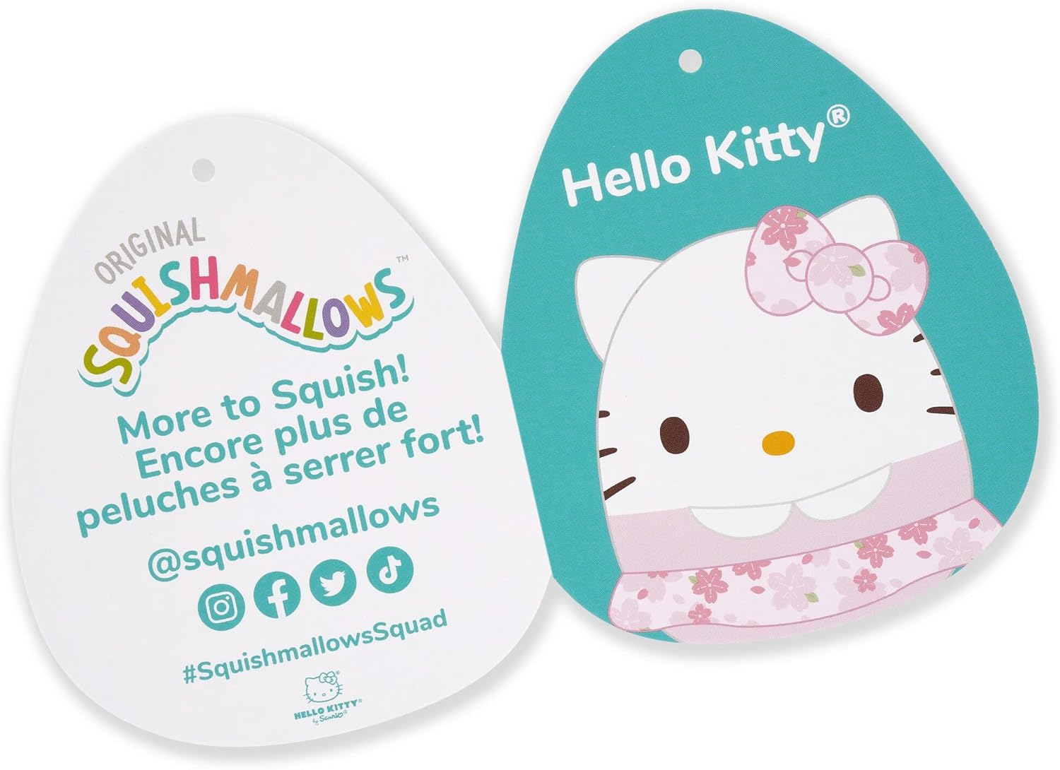 Squishmallows Hello Kitty Floral Dress and Bow Plush - 14 Inch 1