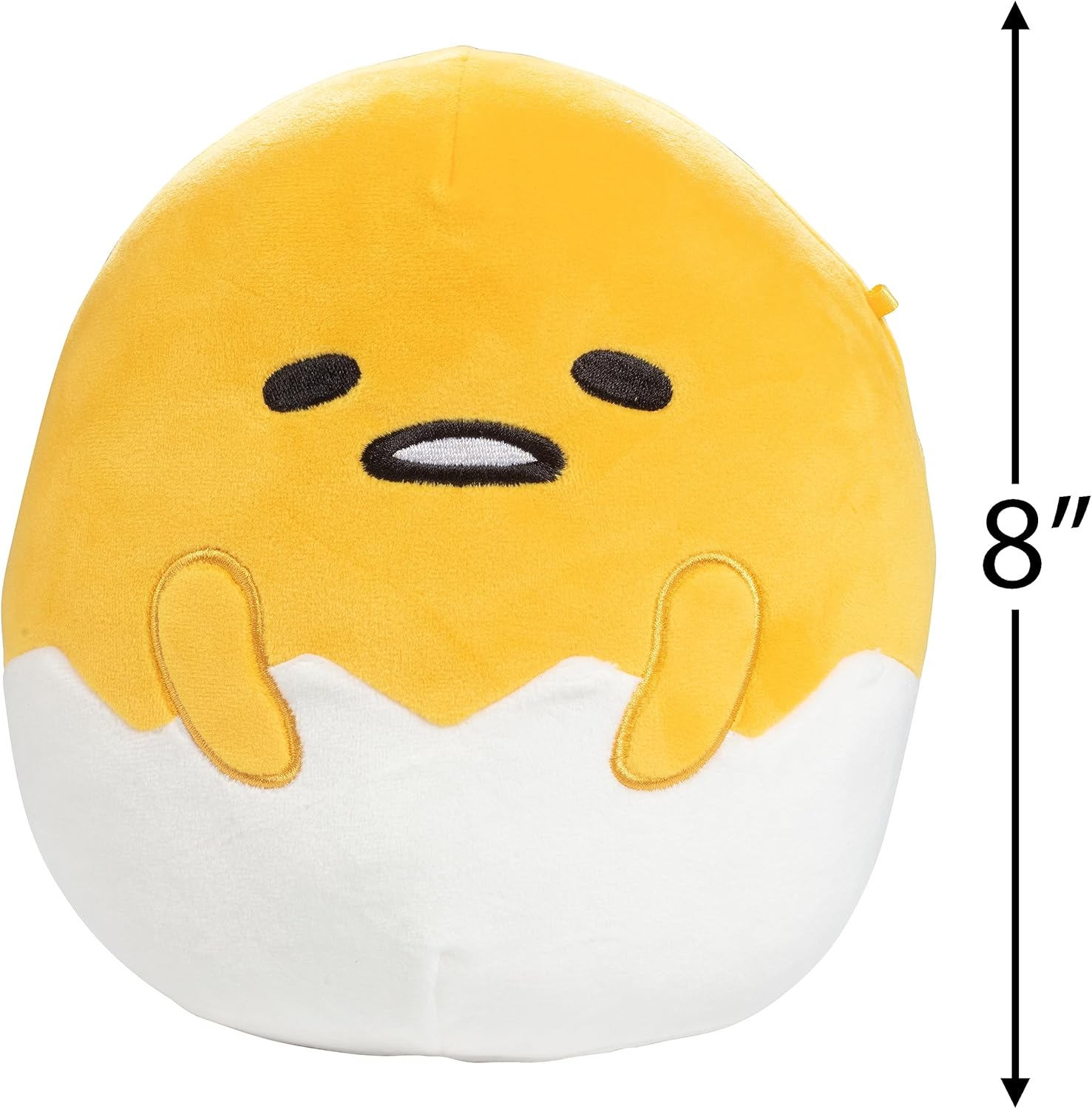 Squishmallows Gudetama The Lazy Egg 8-Inch Plush Toy