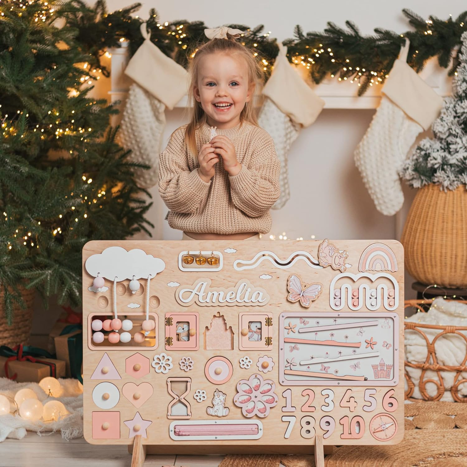 Maxi Busy Board for Toddlers and Babies