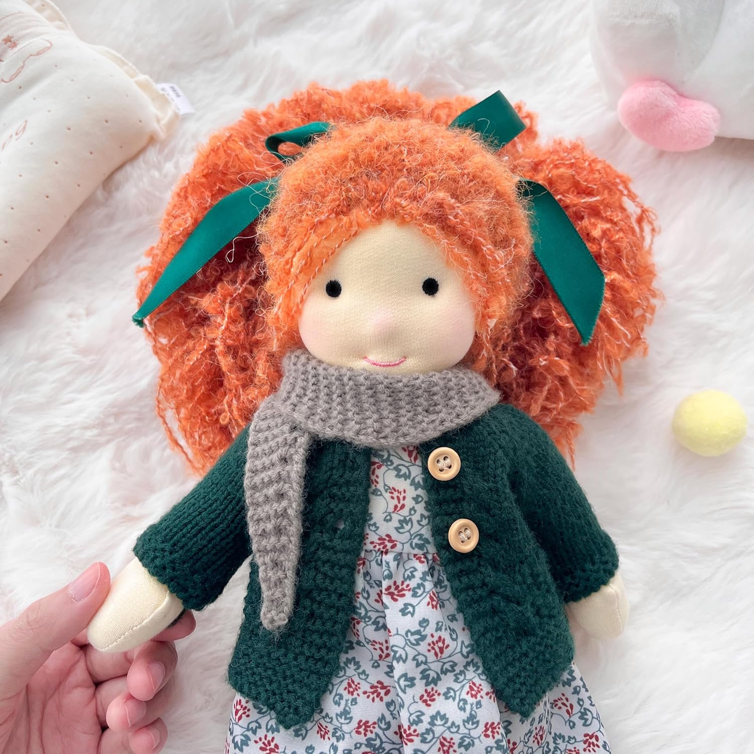 BlissfulPixie Handmade Waldorf Doll - Diana 12 1