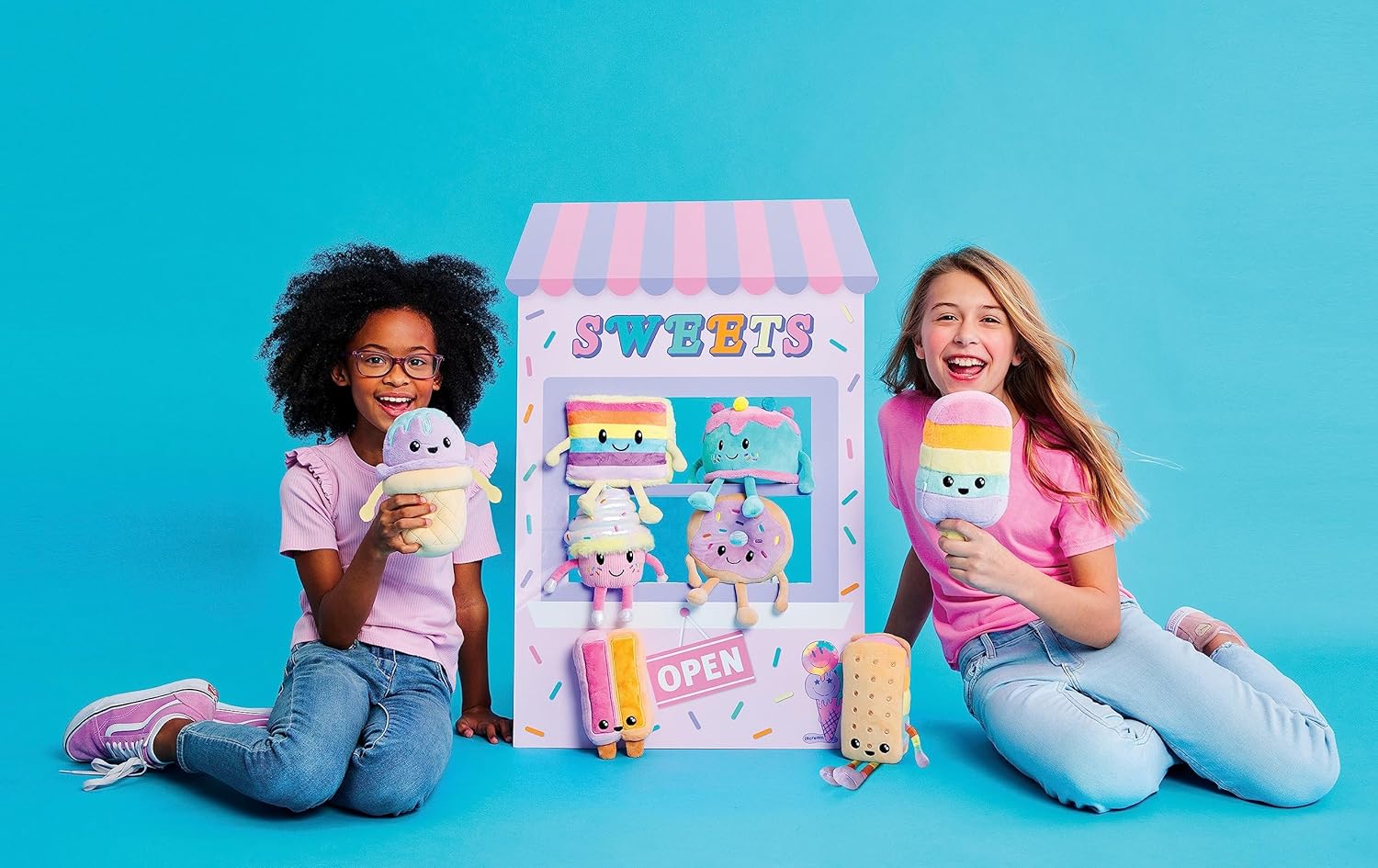 iscream Screamsicles Kawaii Sweet Shop 8 Plush Donut 1