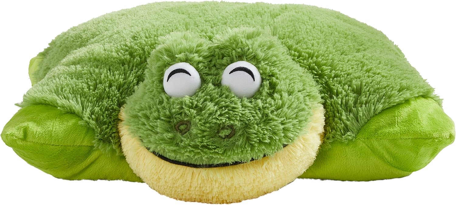 Pillow Pets Friendly Frog 18 Plush Pillow Toy Green
