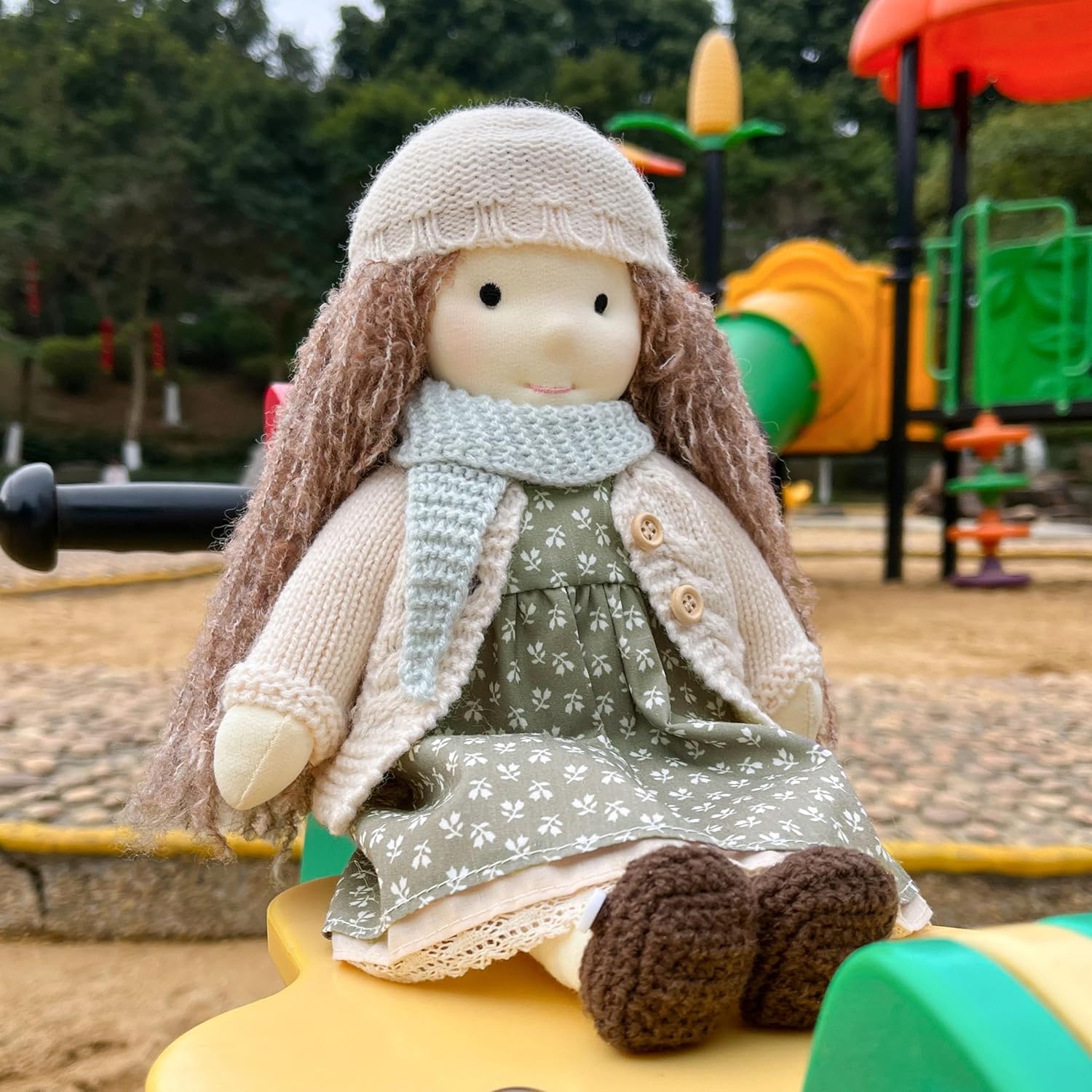 Waldorf Handmade Lenka Rag Doll - 12 Personalized Plush Toy