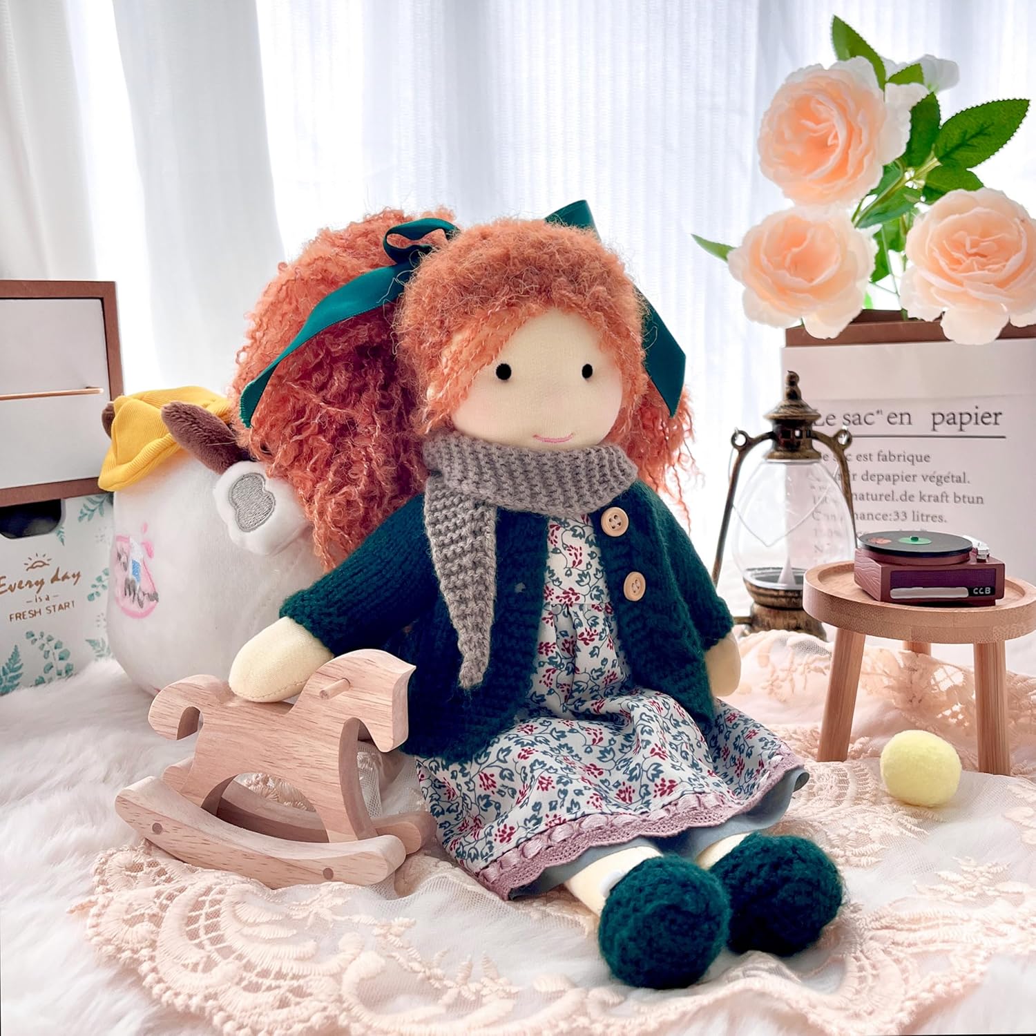 BlissfulPixie Handmade Waldorf Doll - Diana 12 1