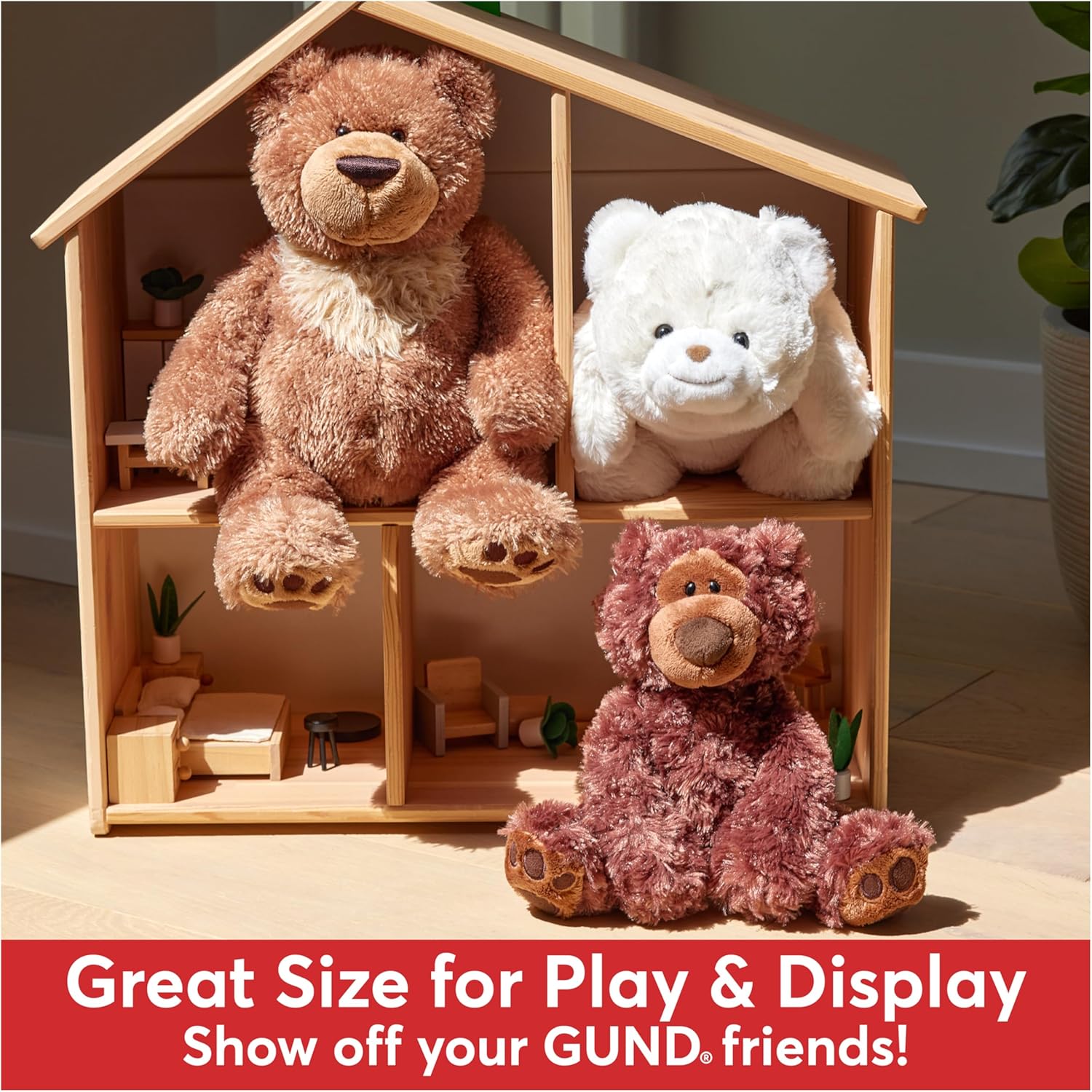 GUND Slumbers Teddy Bear 17 Cuddly Plush