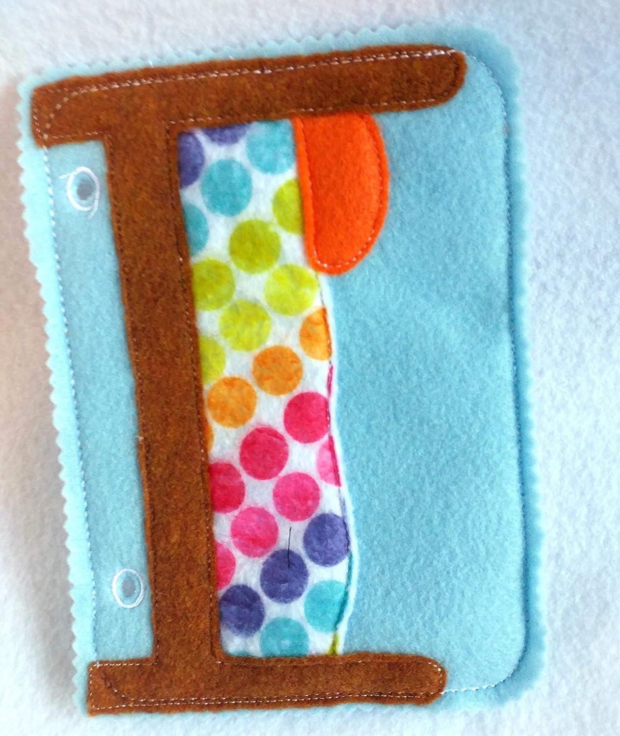 Five Counting Monkeys Finger Puppet Quiet Book Page - Felt Busy Book