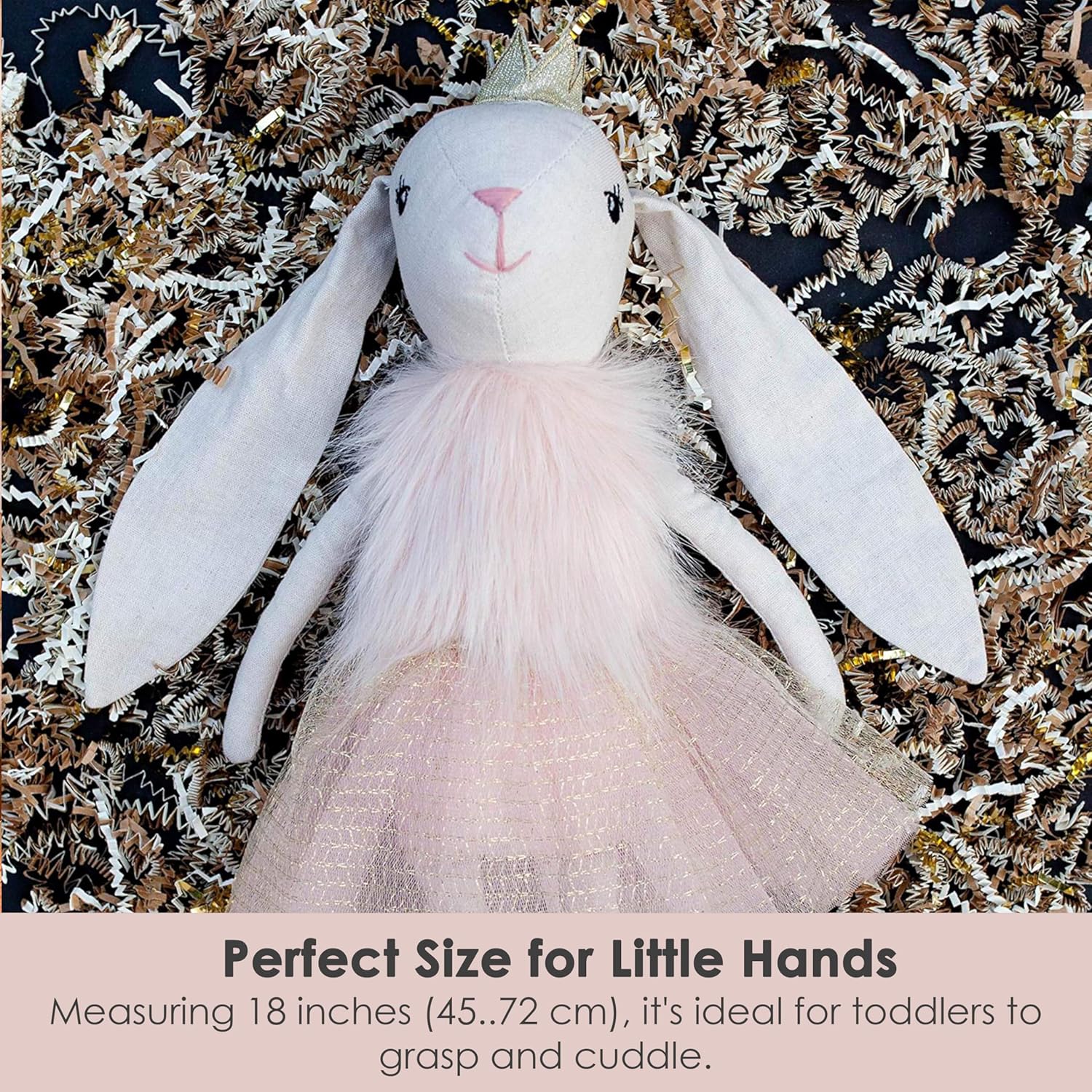 Mon Ami Princess Bunny Plush Doll 18 - Soft Cuddly